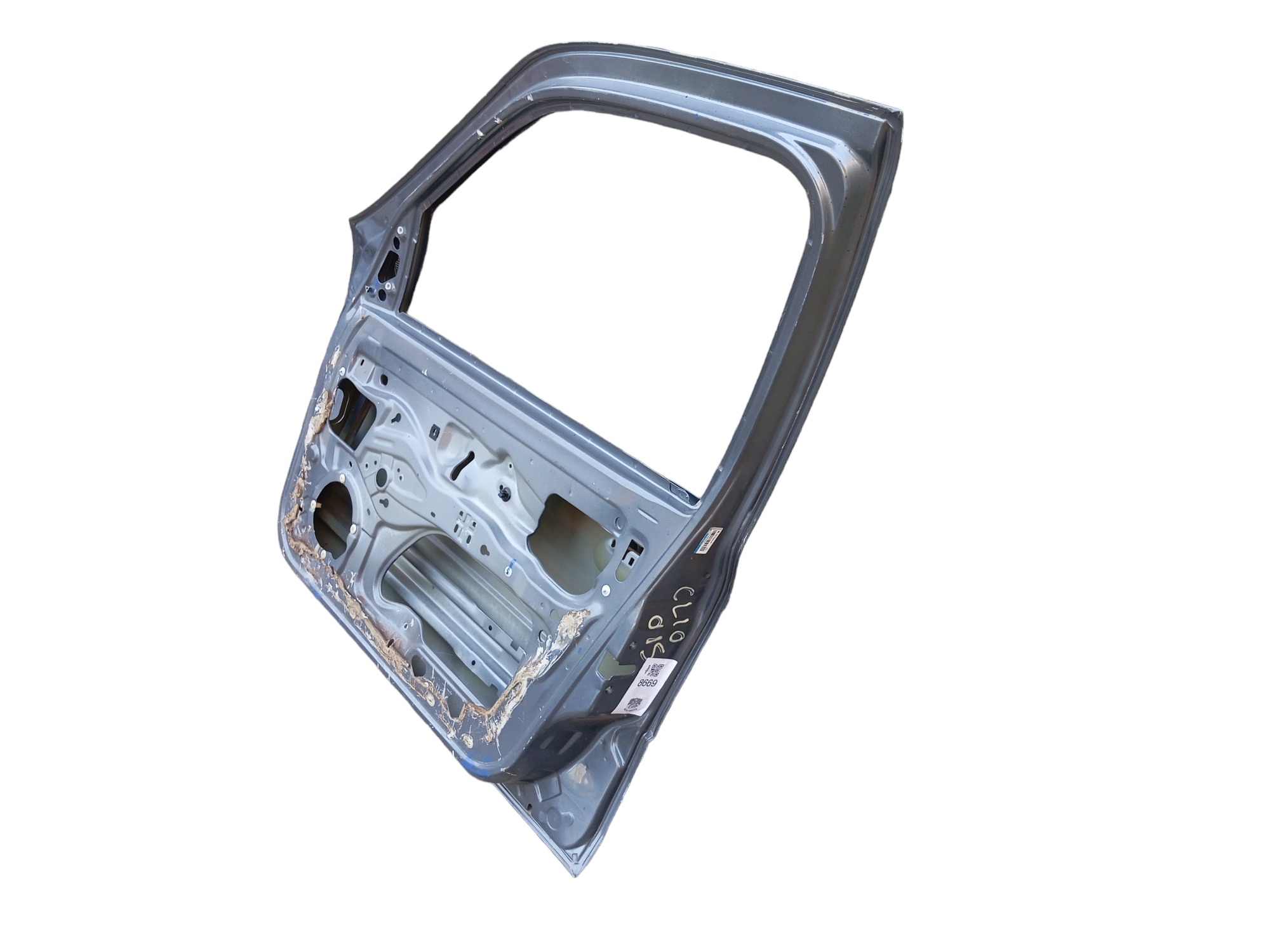 Porta Dianteira L/d Clio 2004 A 2011  Dianteira Dianteiro Cinza 4