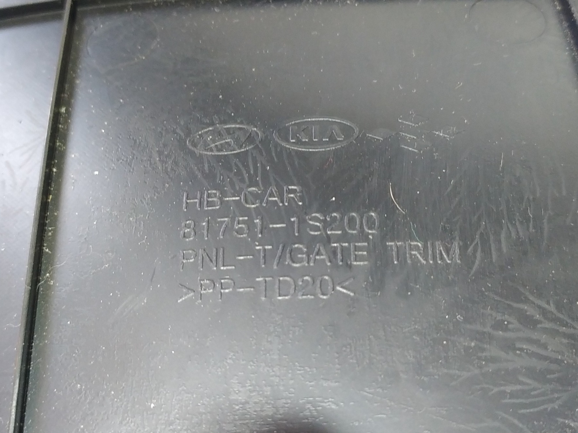 Forro Tampa Traseira Hb20 2013 A 2019 Original C/detalhes  Preto 5
