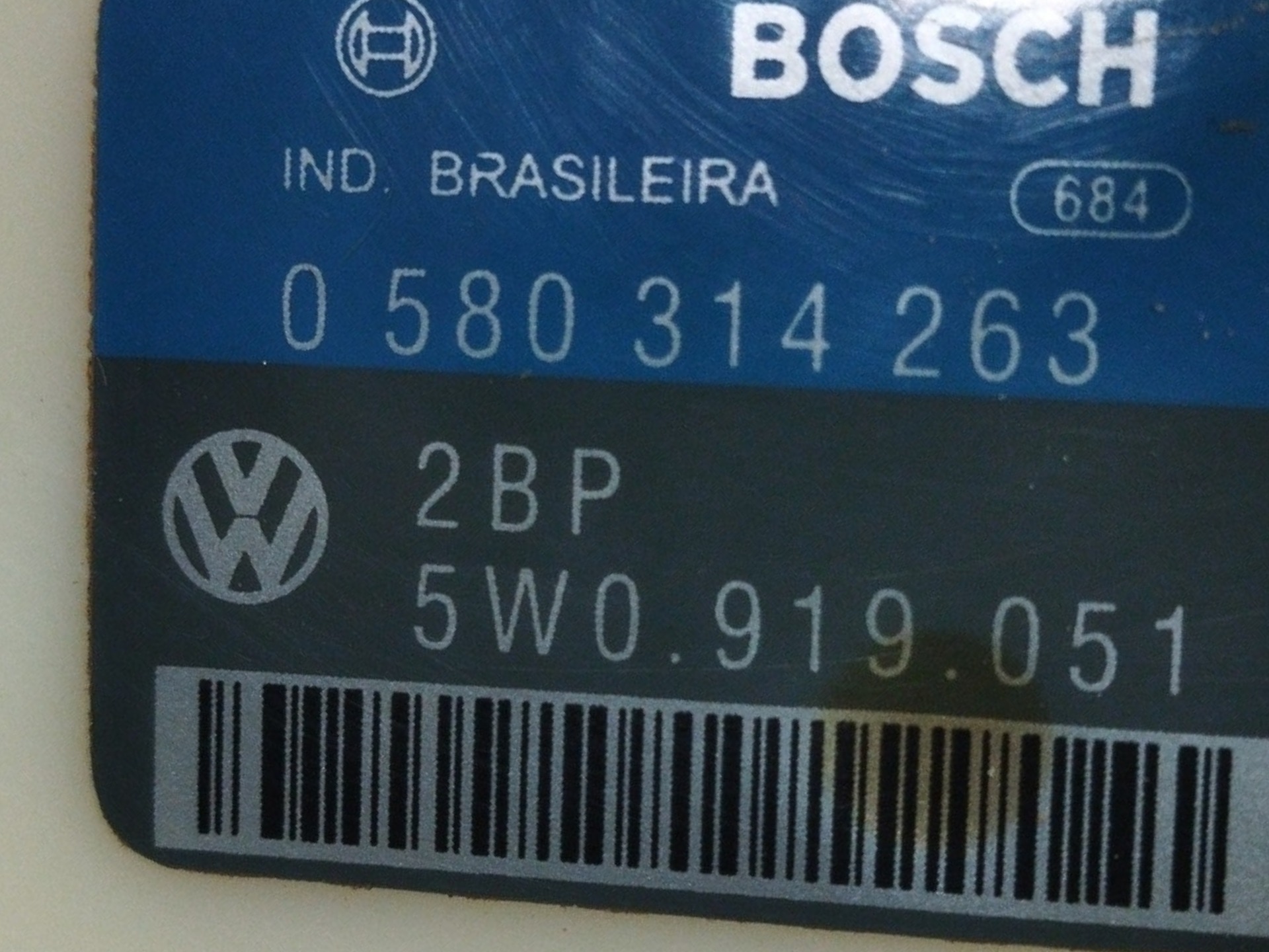 BOMBA COMBUSTÍVEL VW GOL/PARATI/SAVEIRO 1.6/1.8 G3/G4 4