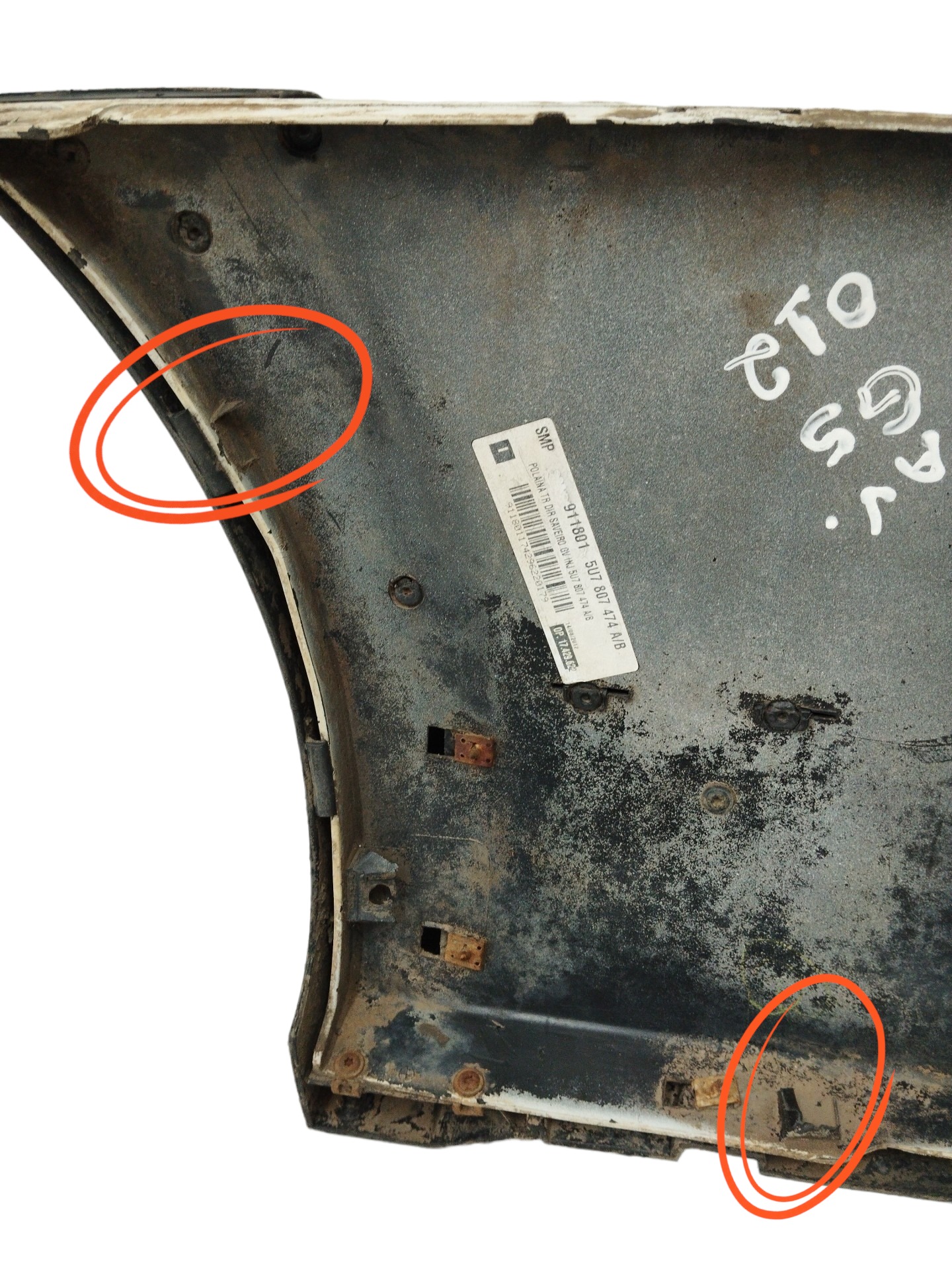 Ponteira T/D Saveiro Cross G5/G6 original c/detalhes 6