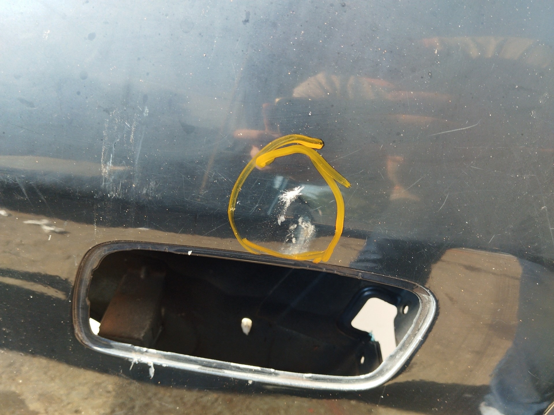 PORTA TRASEIRA L/E GM ZAFIRA 2002/12 C/DETALHES 3
