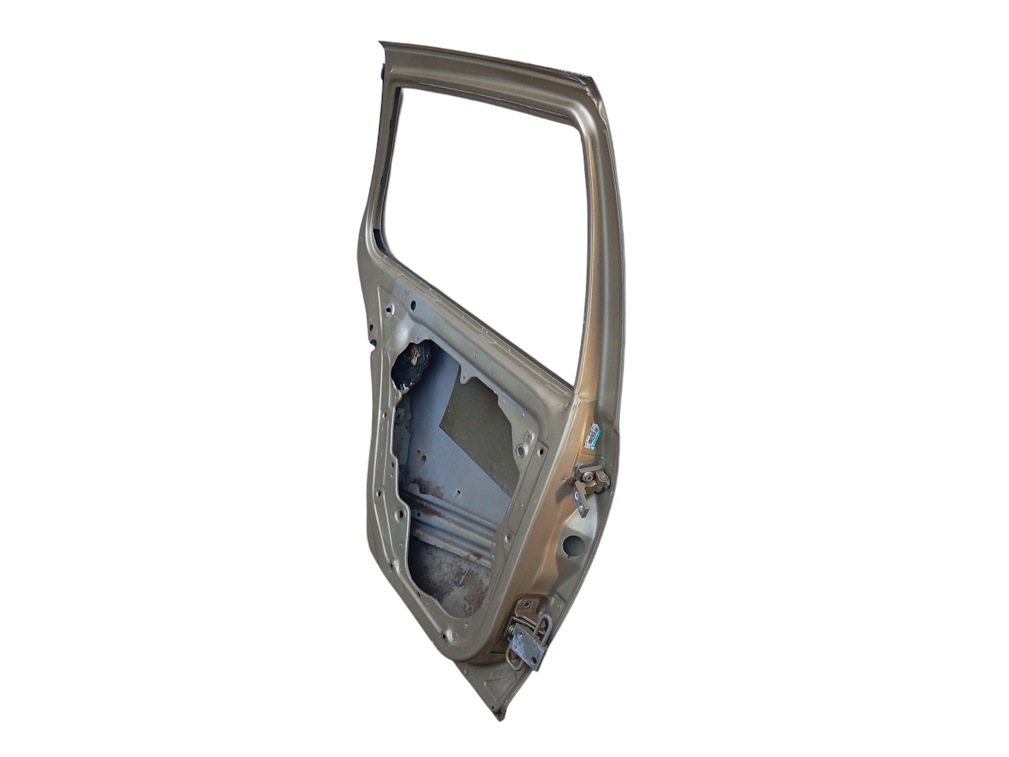 Porta Traseira L/e Vw Golf 2001 A 2012 Traseira Esquerdo Dourada 3