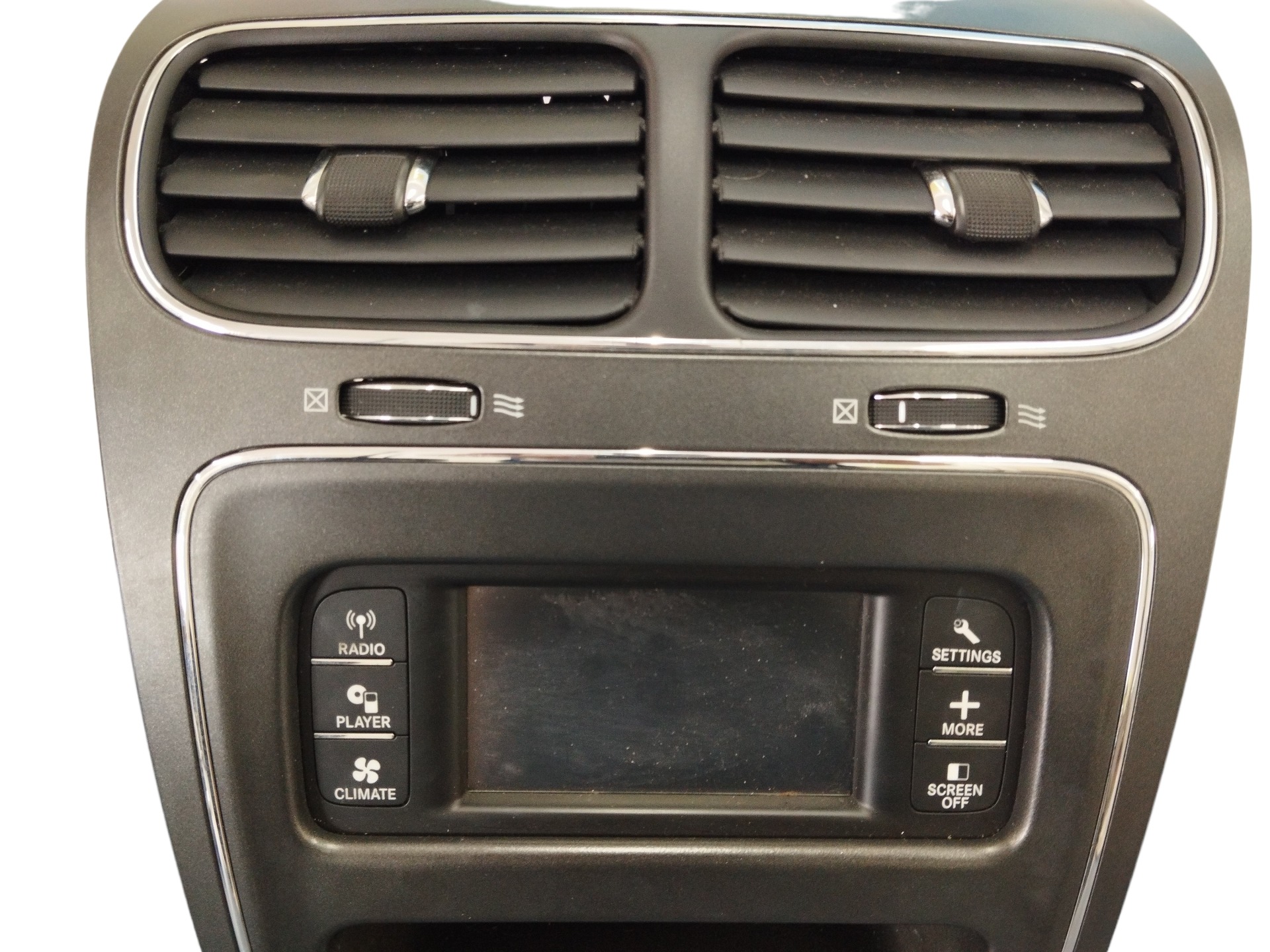 Moldura Difusor Com Radio Fiat Freemont 2012 Original 3