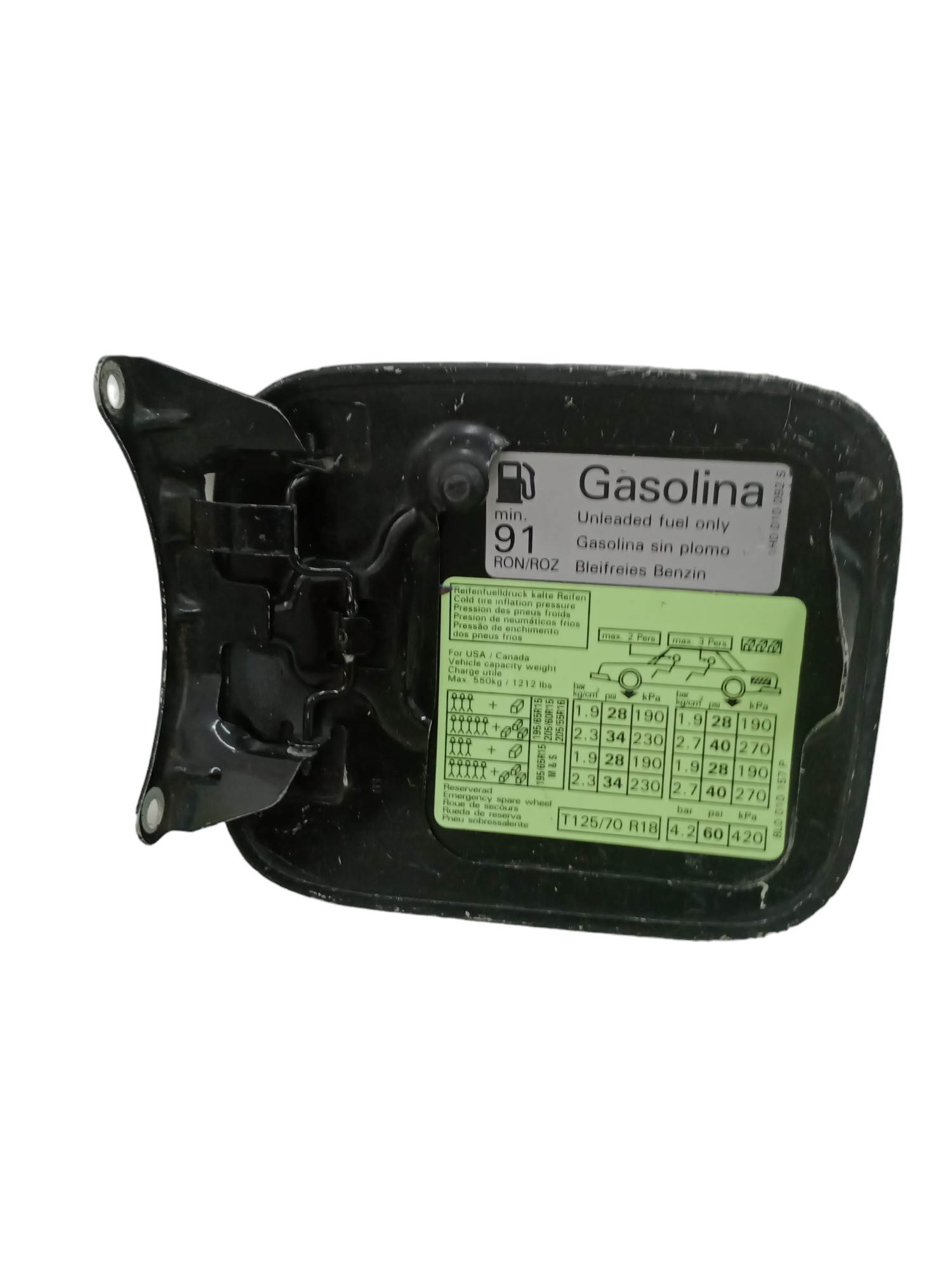 Portinhola Tanque Vw Golf/bora/a3 Original 98 A 2006 4
