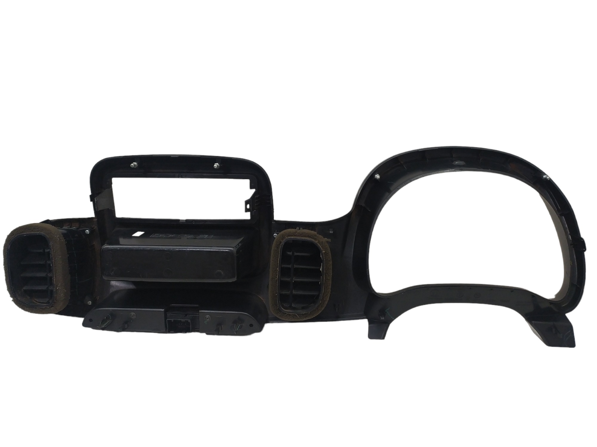 Moldura Painel Velocímetro Fiat Mobi Com Botões Original 4