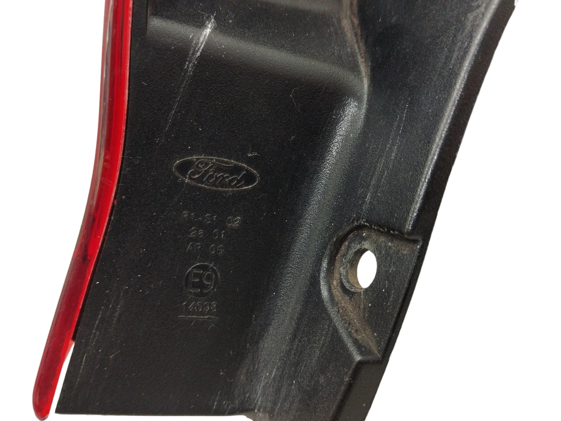 Lanterna Tras L/e Cristal Ford New Fiesta 2014/18 Original 5