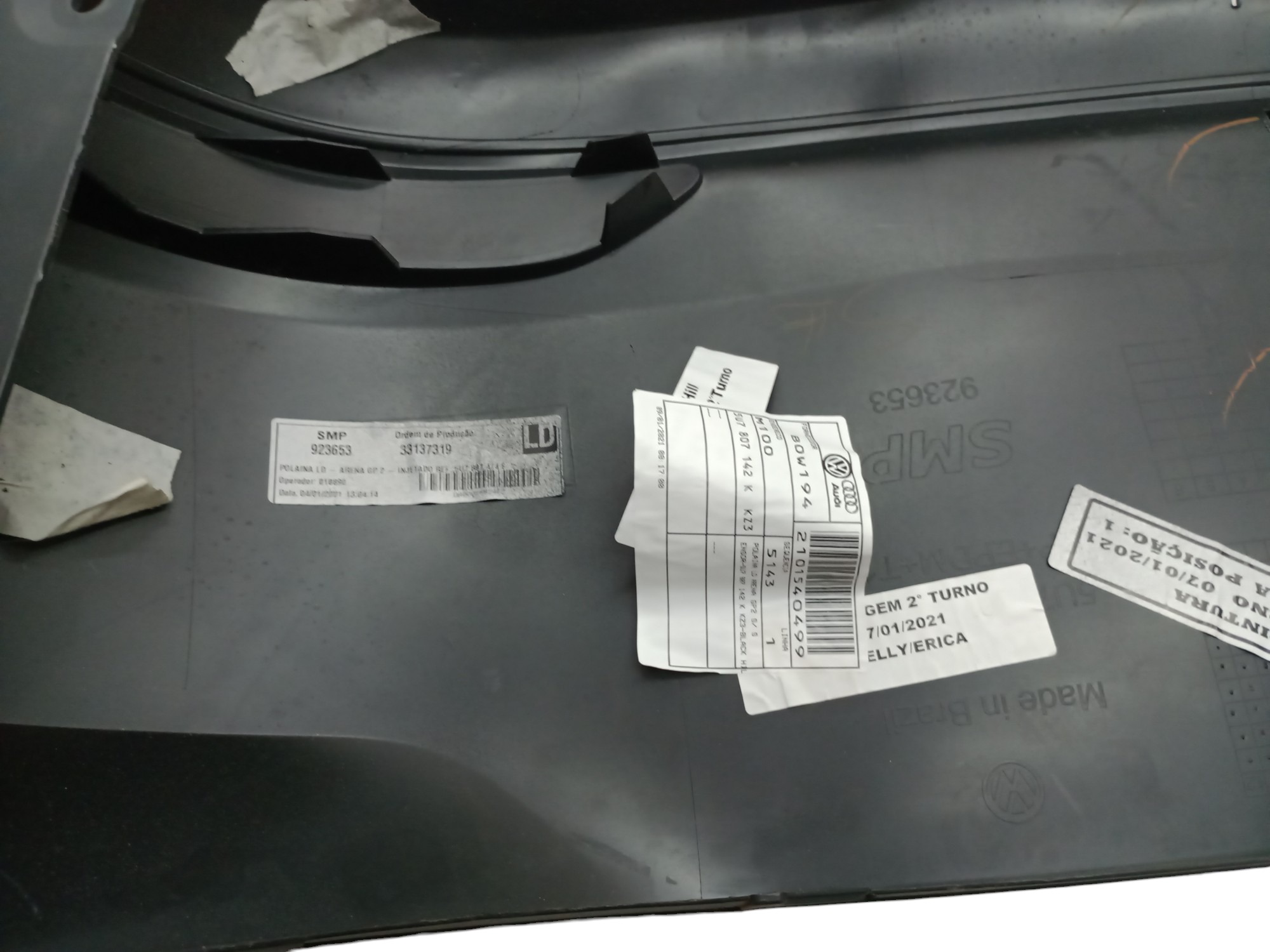 Ponteira Tras L/d Vw Saveiro G7 G8 2017 A 2022 Original 5