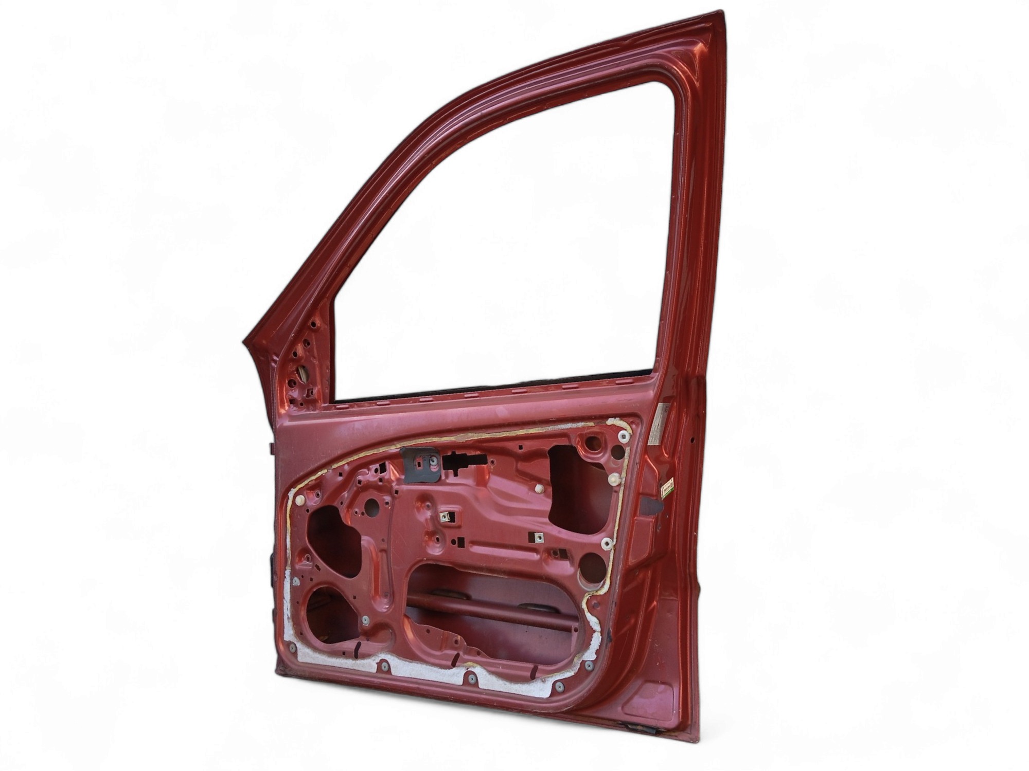 Porta Dianteira L/d Fiat Palio 2006 A 2014 Original  Dianteira Direito Vermelho 6