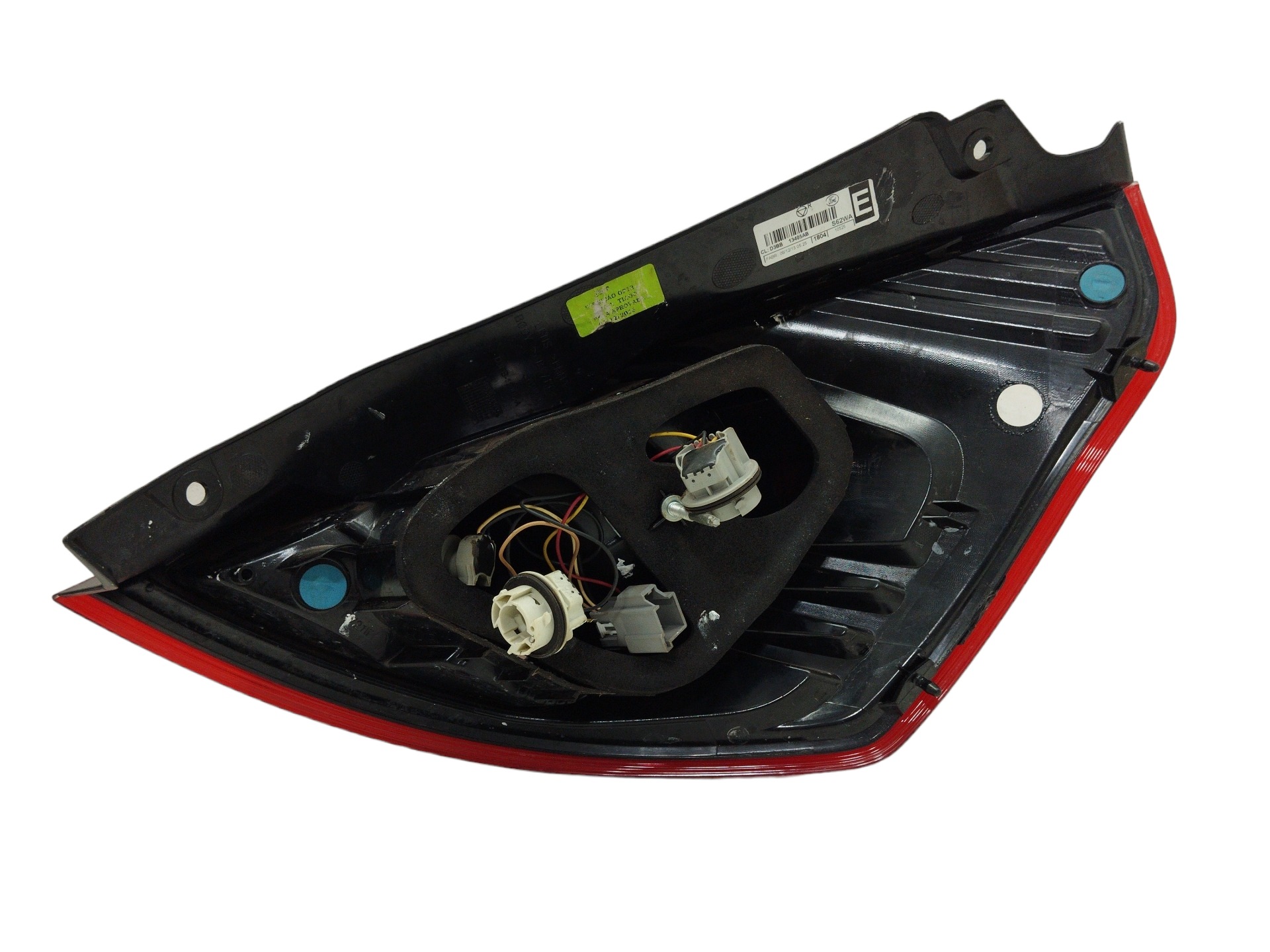 Lanterna Tras L/e Cristal Ford New Fiesta 2014/18 Original 3