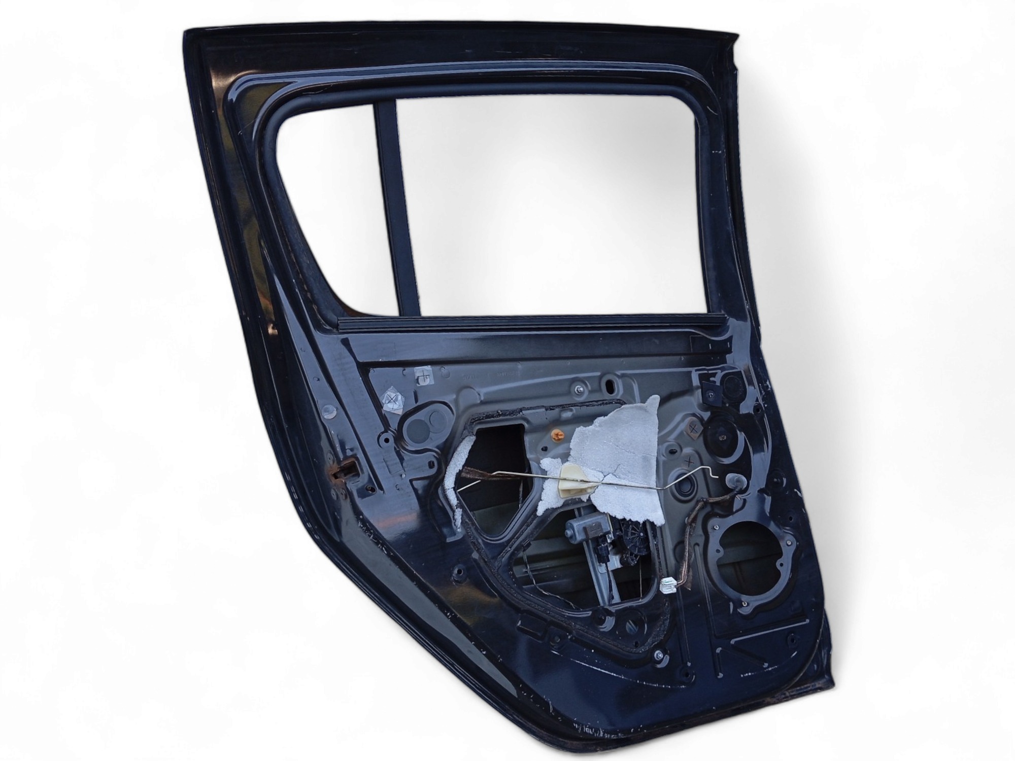 Porta Traseira L/e Renault Sandero 2015 A 2021 Original  – Traseira – Esquerdo – Preto 6