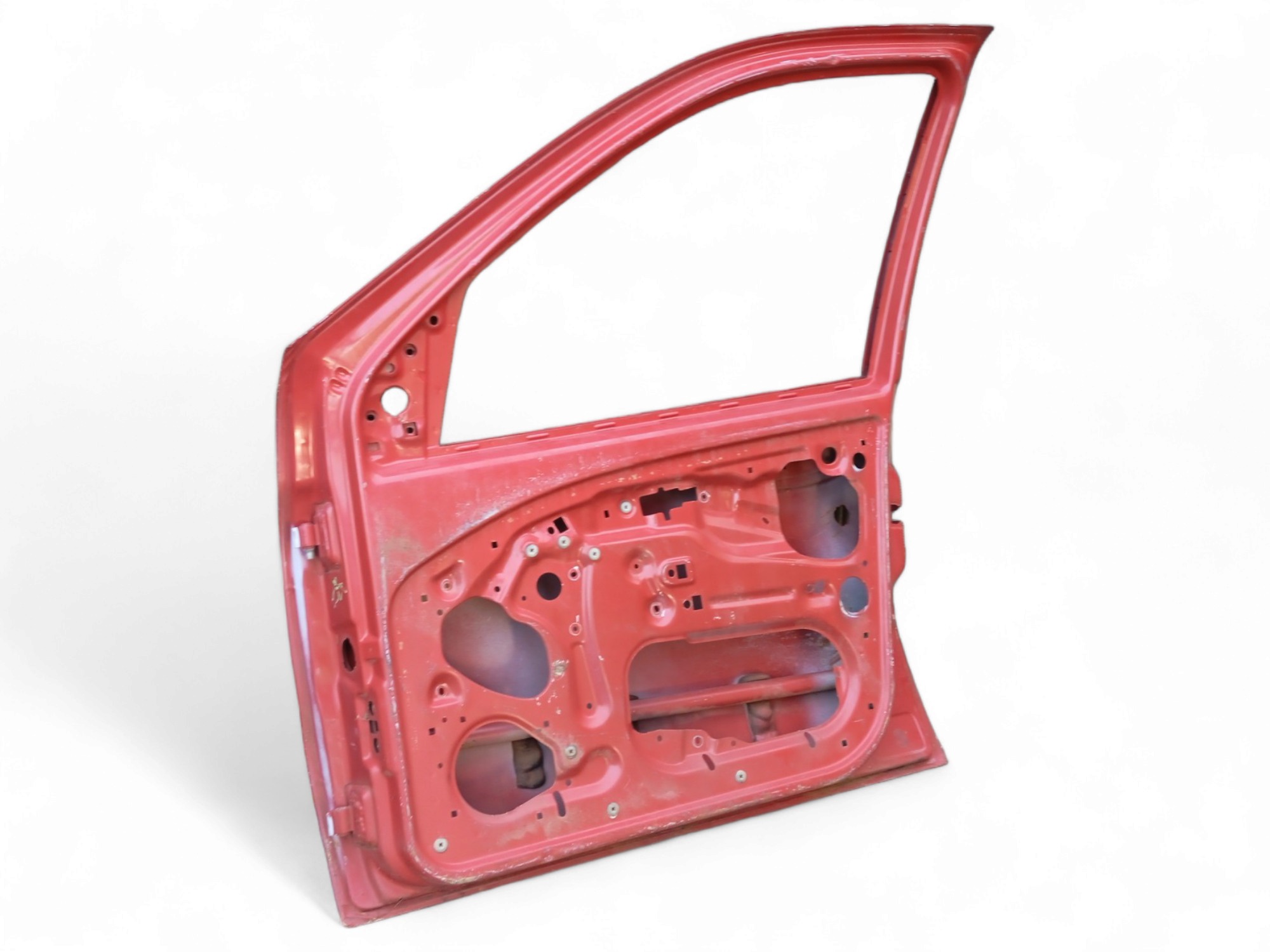 Porta Dianteira L/d Fiat Palio 4p 96/02 Original P/recuperar Dianteira Direito Vermelho 5