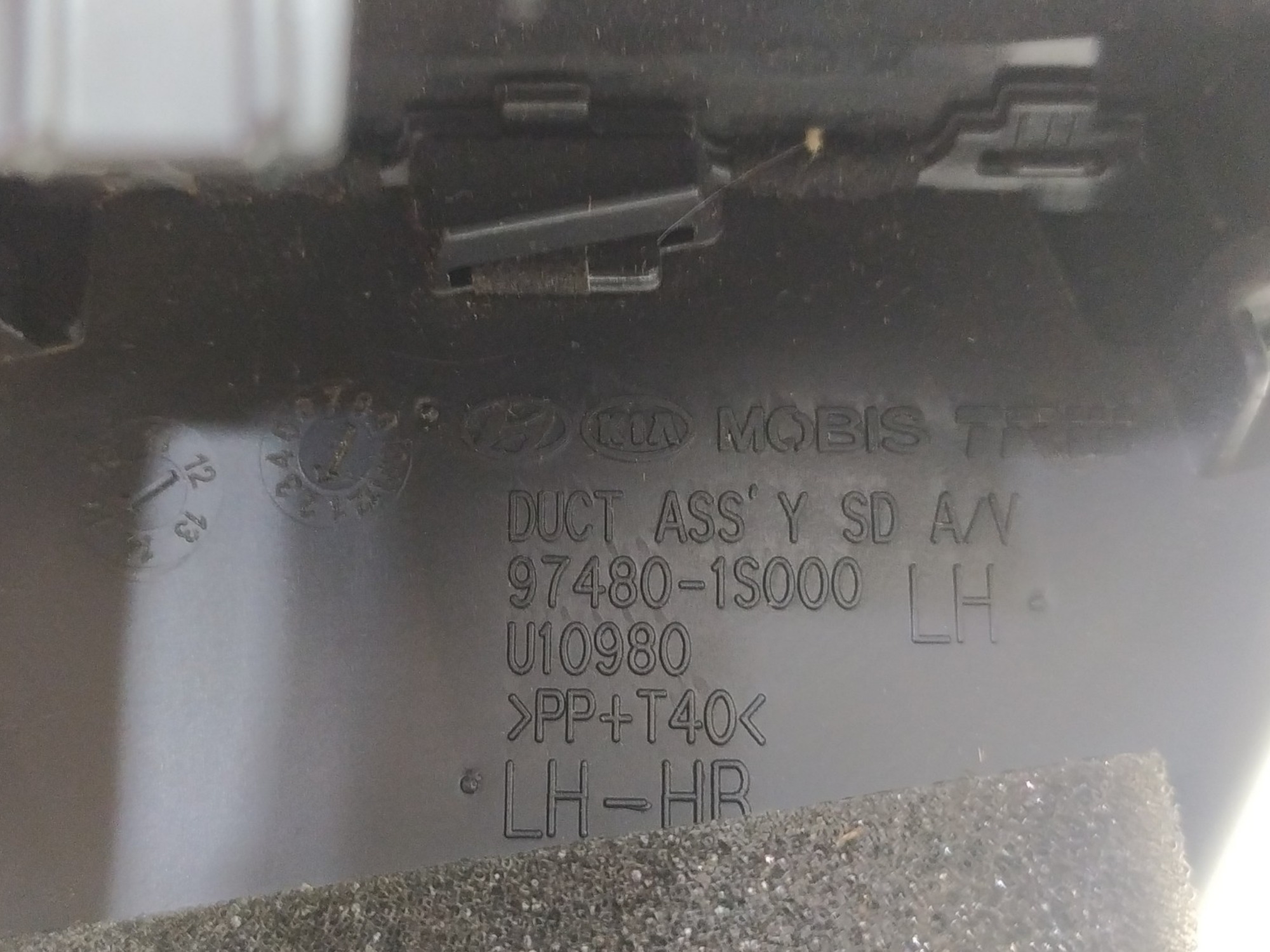 Difusor Ar Hb20 L/e 2013 A 2019 Original – 97480-1s000 6
