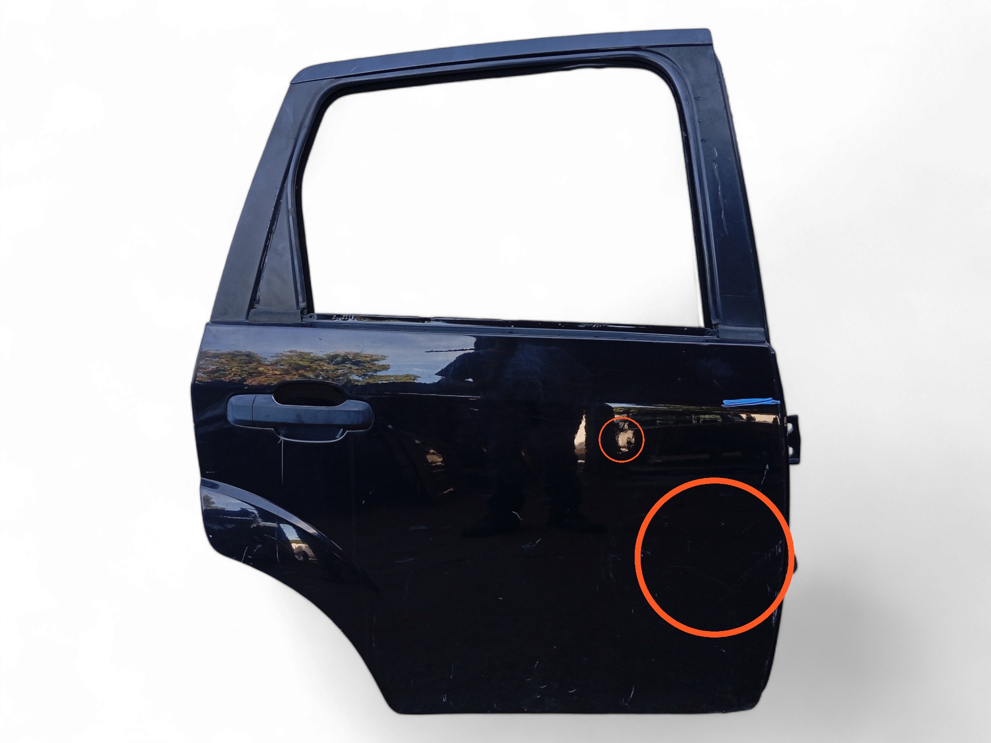 Porta Traseira L/d Ford Fiesta 2008/14 Original C/detalhes