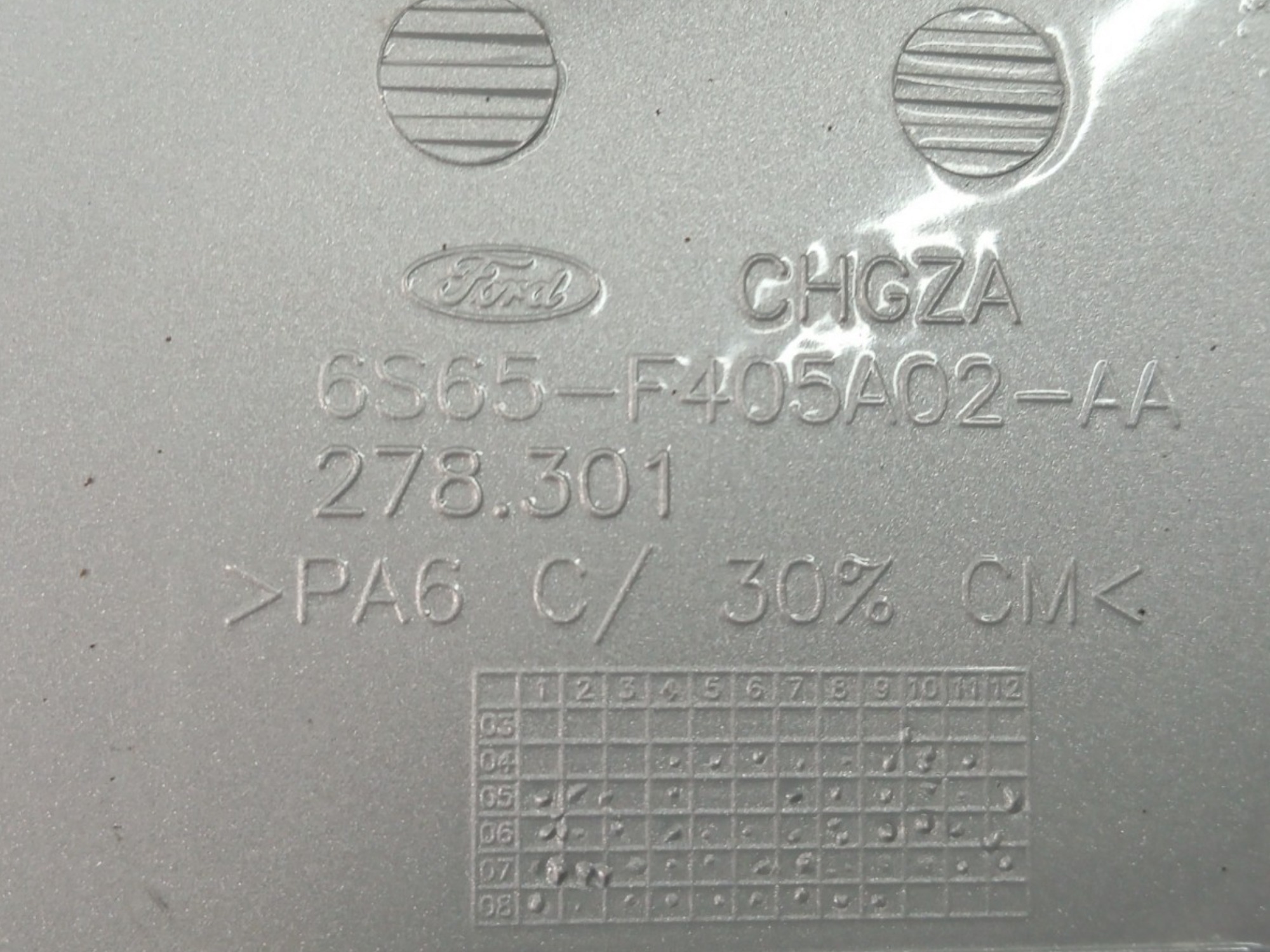 Portinhola Ford Fiesta 2005 A 2013 Original 5