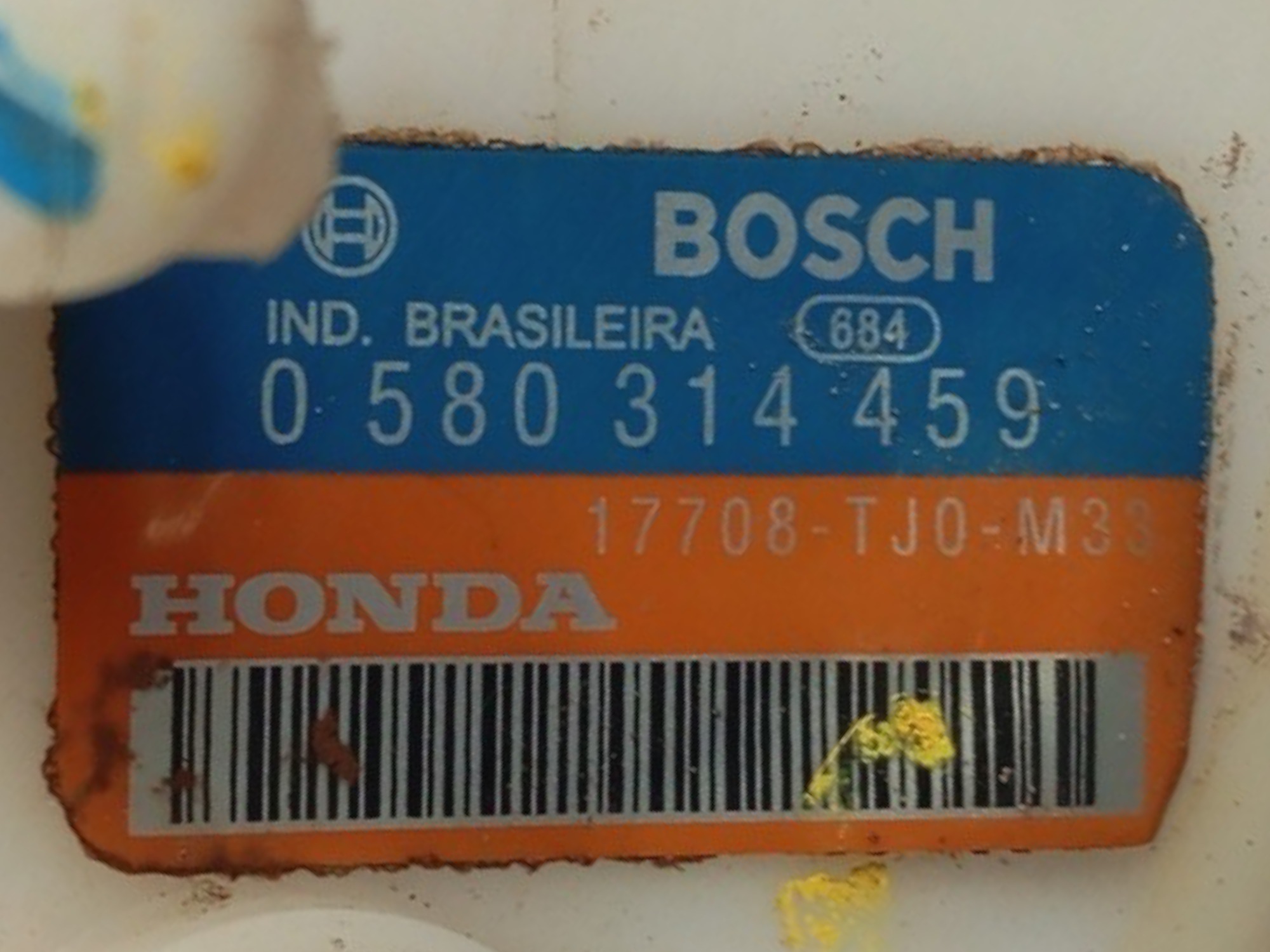 BOMBA COMBUSTÍVEL HONDA NEW CITY / FIT 2009 A 2014 FLEX 5