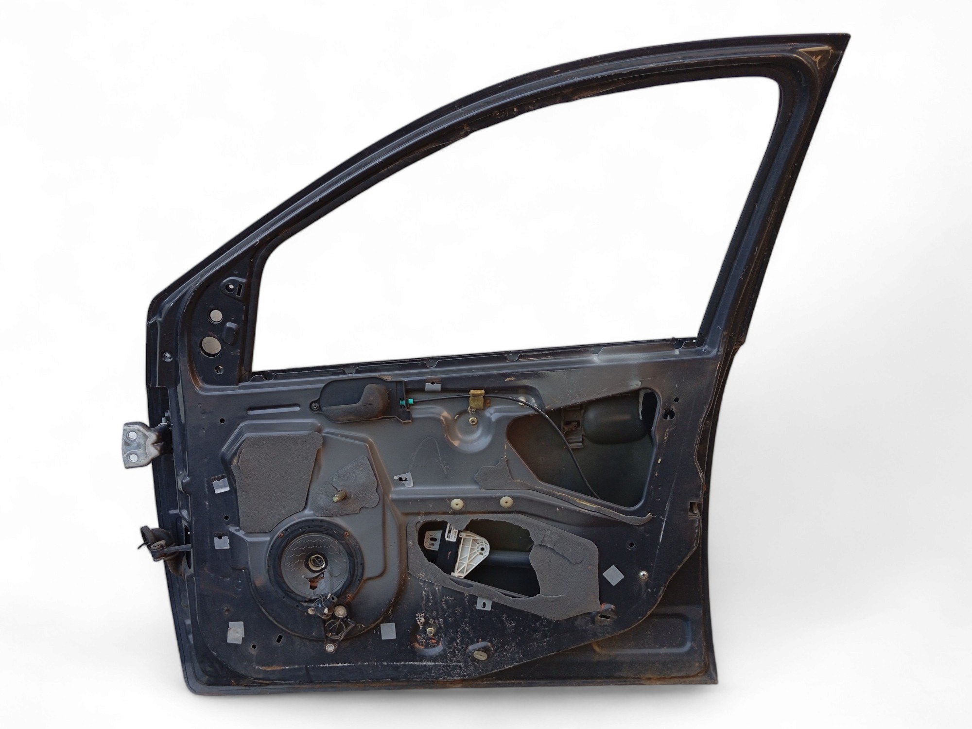 Porta Dianteira L/d Ford Fiesta 2003 A 2012 Original  Dianteira Direito Preto 4