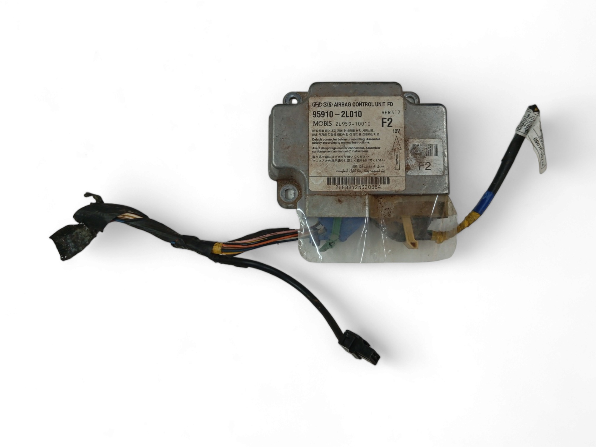 KIT AIRBAG HYUNDAI I30 2010 A 2012 ORIGINAL COMPLETO 9