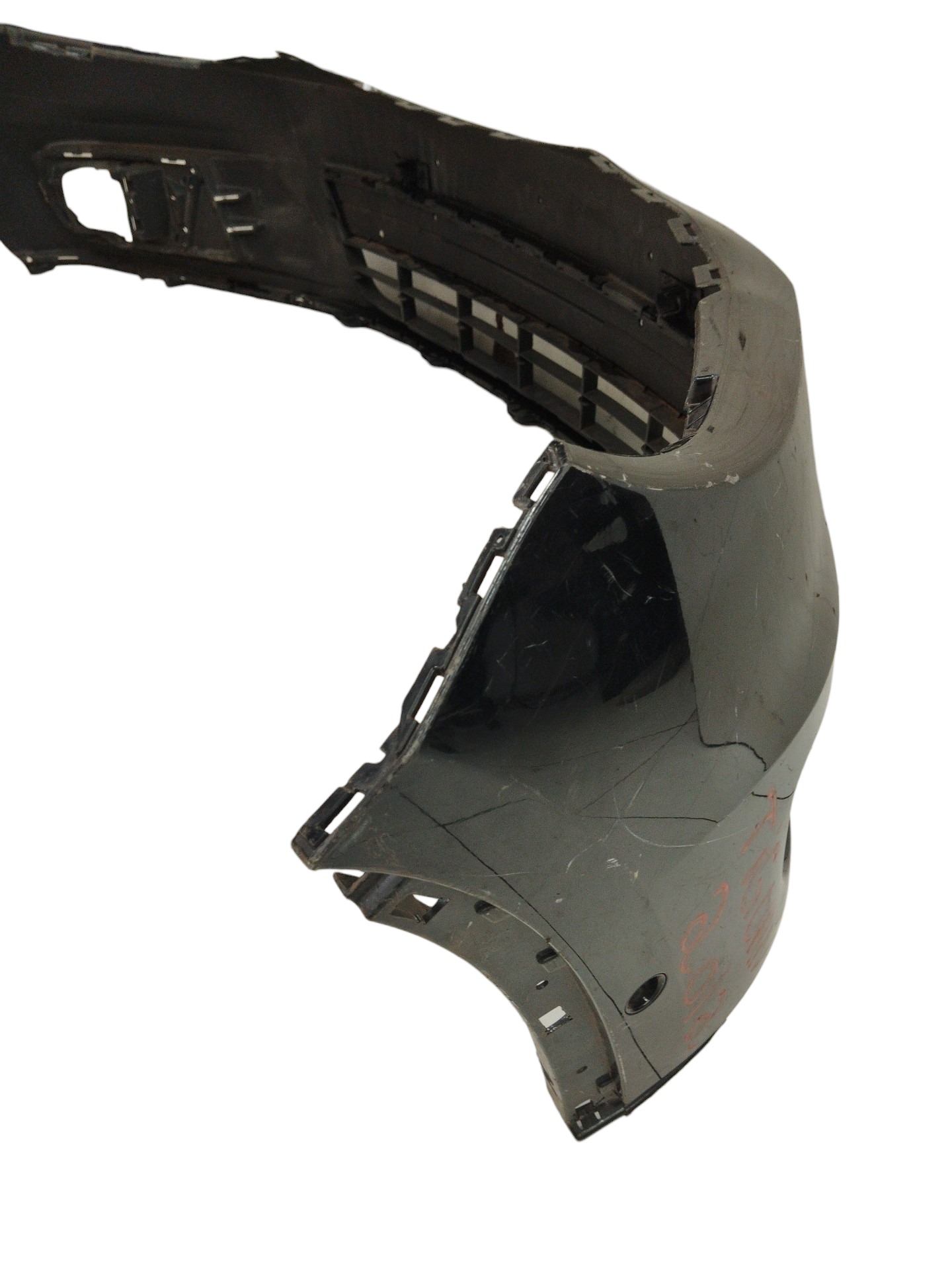 Parachoque Dianteiro Vw Tiguan 2012 A 16 Para Recuperar  Preta 3