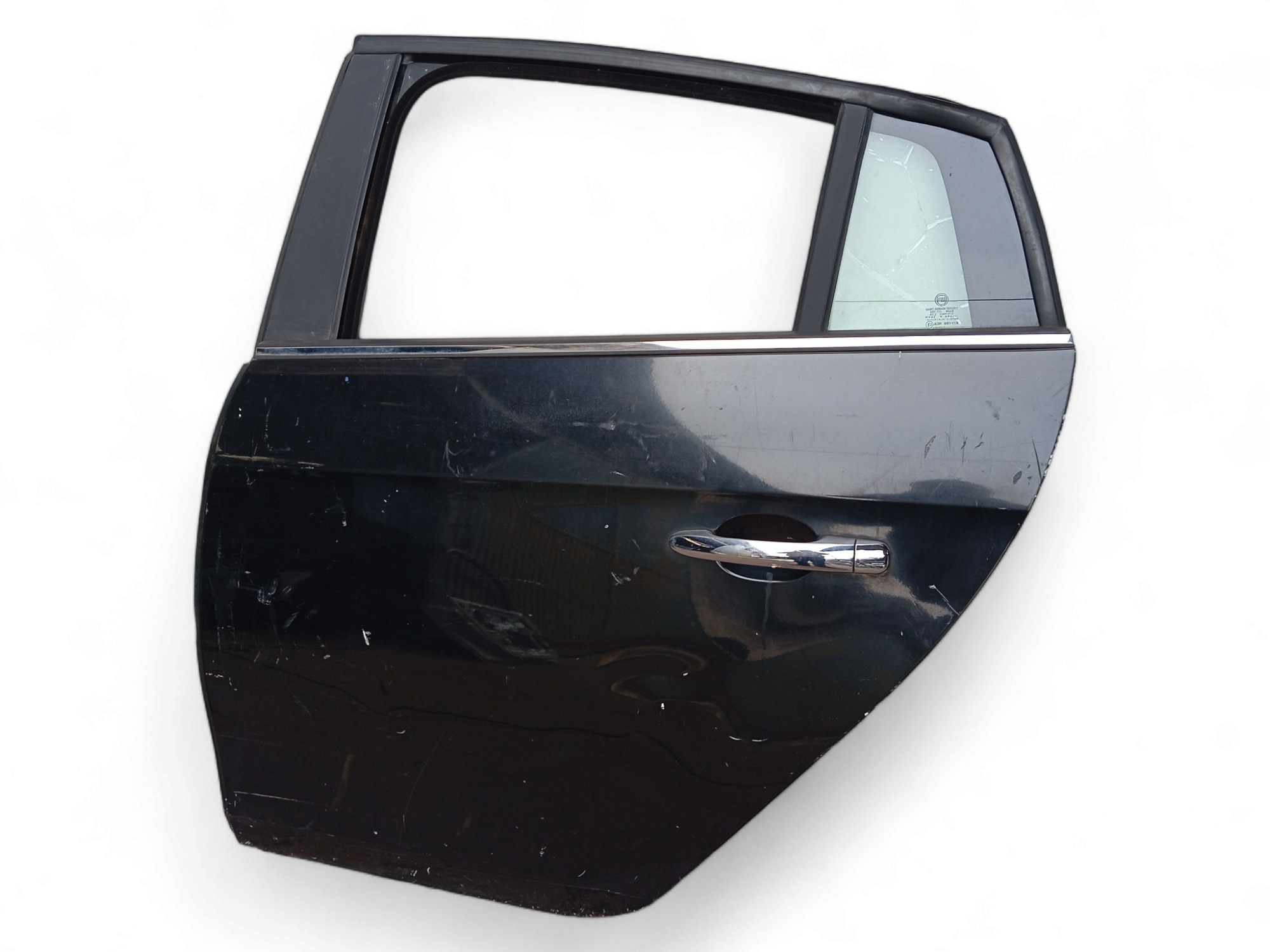 Porta Traseira Fiat Bravo 2011 A 2014 Original C/detalhes – Traseira – Esquerdo – Preto 4