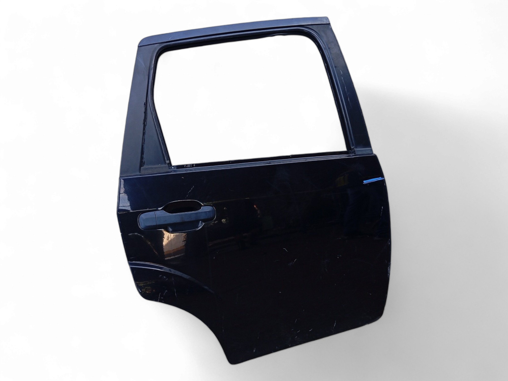 Porta Traseira L/d Ford Fiesta 2008/14 Original C/detalhes – Traseira – Direito – Preto 2