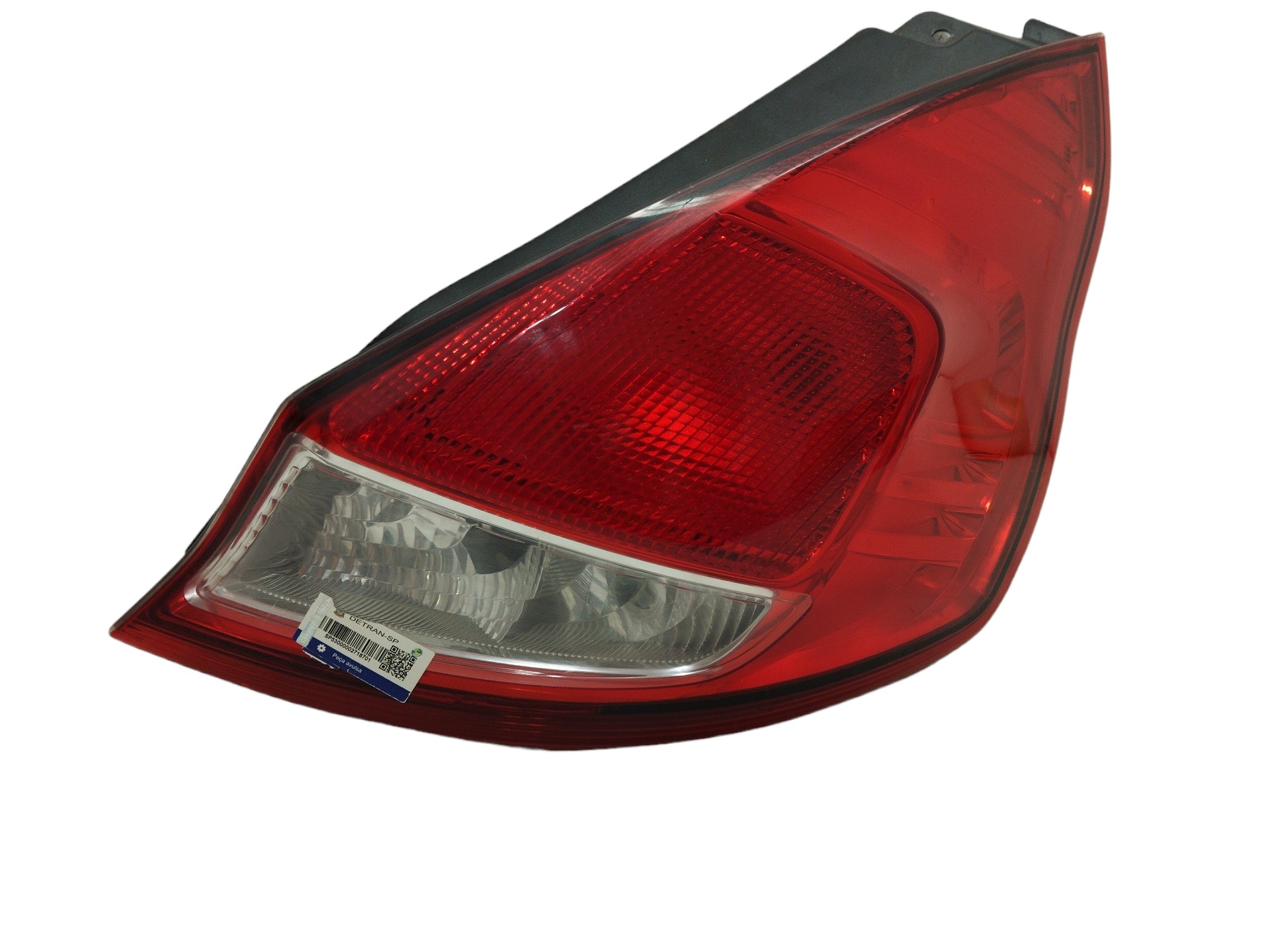 Lanterna Tras L/d Cristal Ford New Fiesta 2014/18 Original 2
