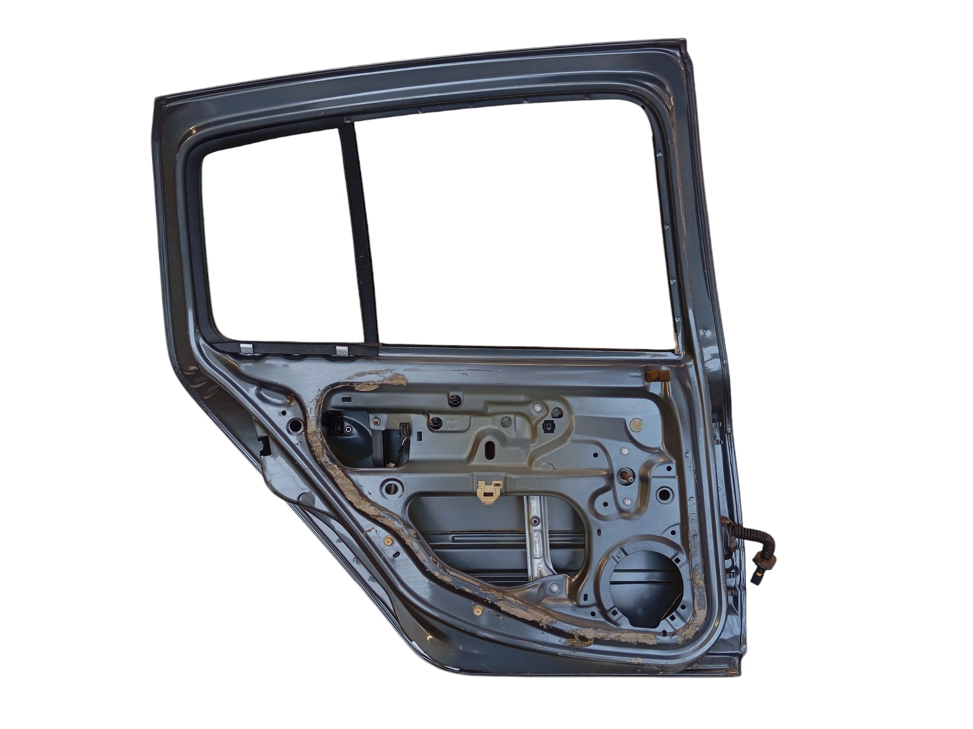 Porta Traseira L/e Renault Clio 2013 A 2017 C/detalhe  Traseira Esquerdo 2