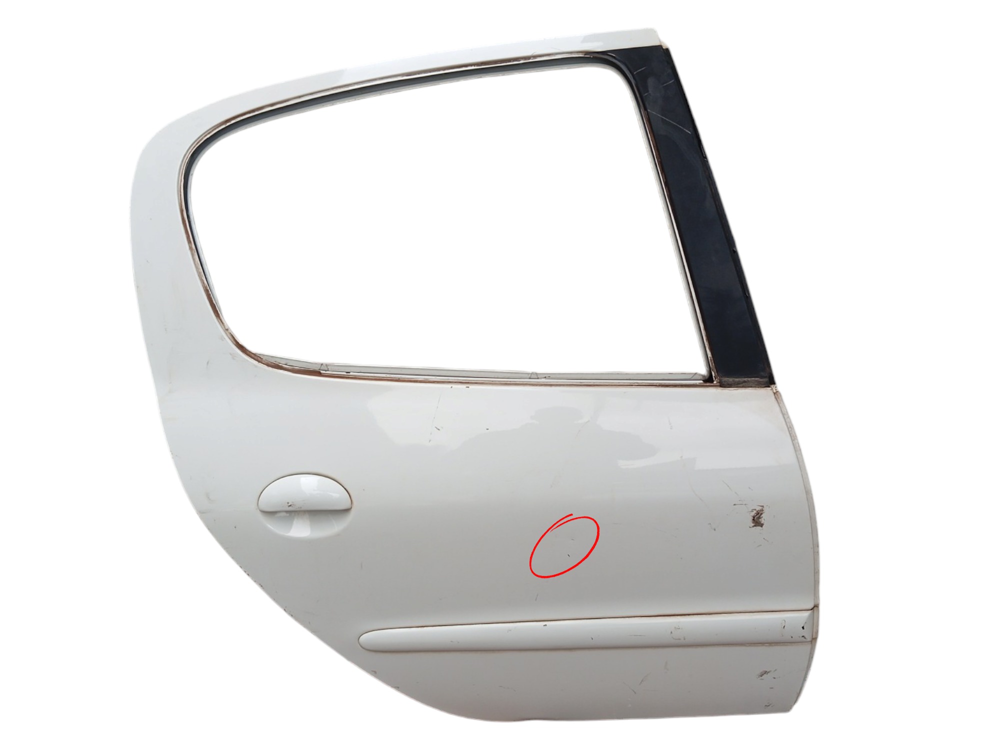 Porta Traseira L/d Peugeot 206 2005 A 2013 C/detalhe