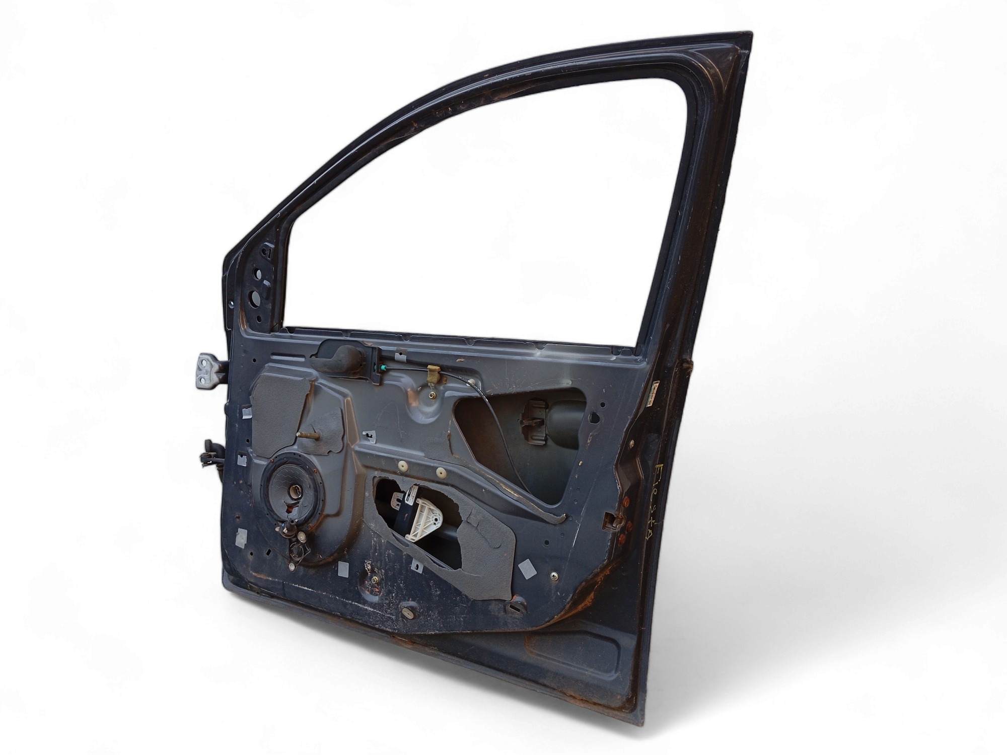 Porta Dianteira L/d Ford Fiesta 2003 A 2012 Original  Dianteira Direito Preto 5