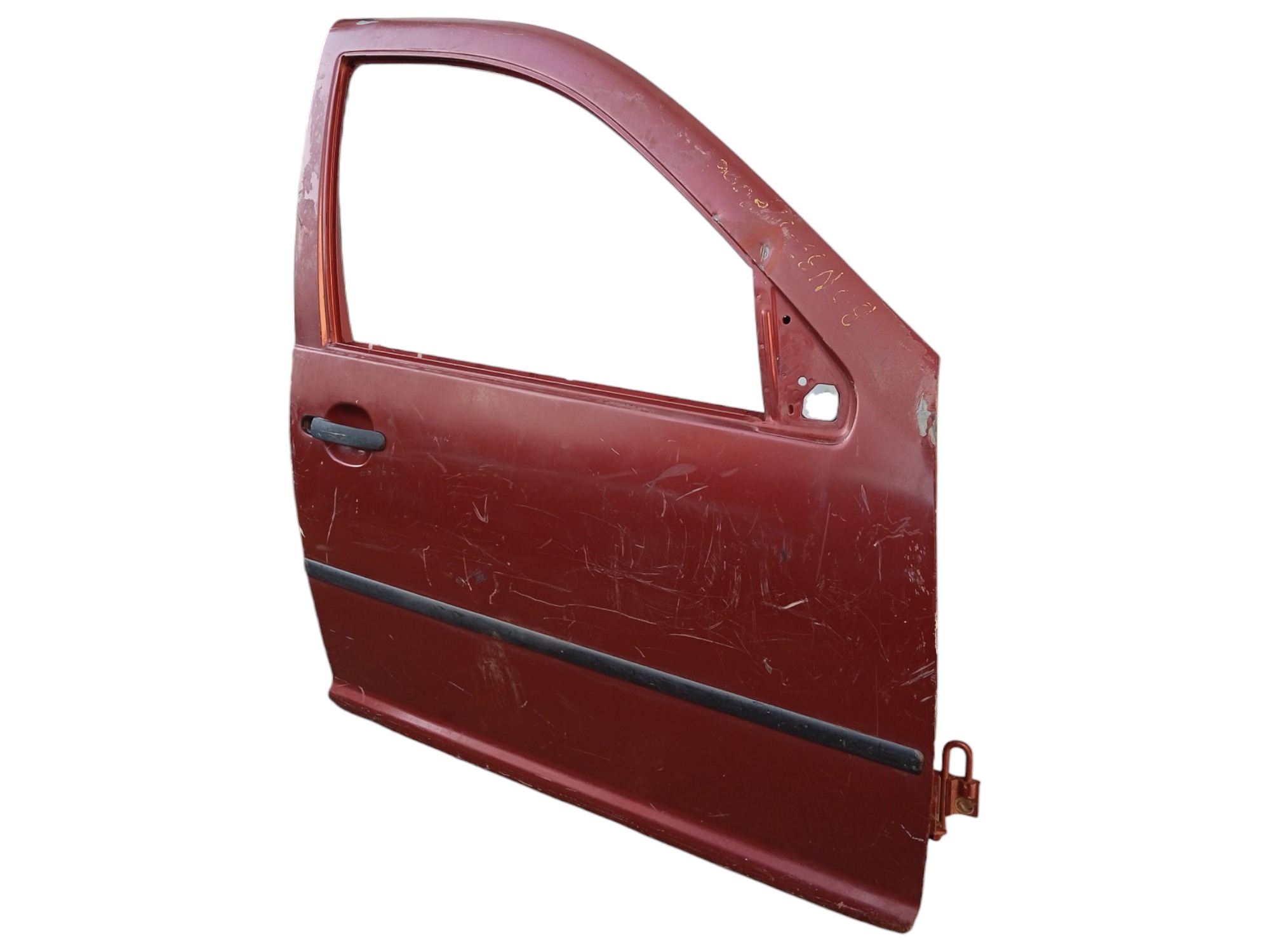 Porta Dianteira L/dvolkswagen Golf 2001 A 2012 Original Dianteira Direito Vermelho 3