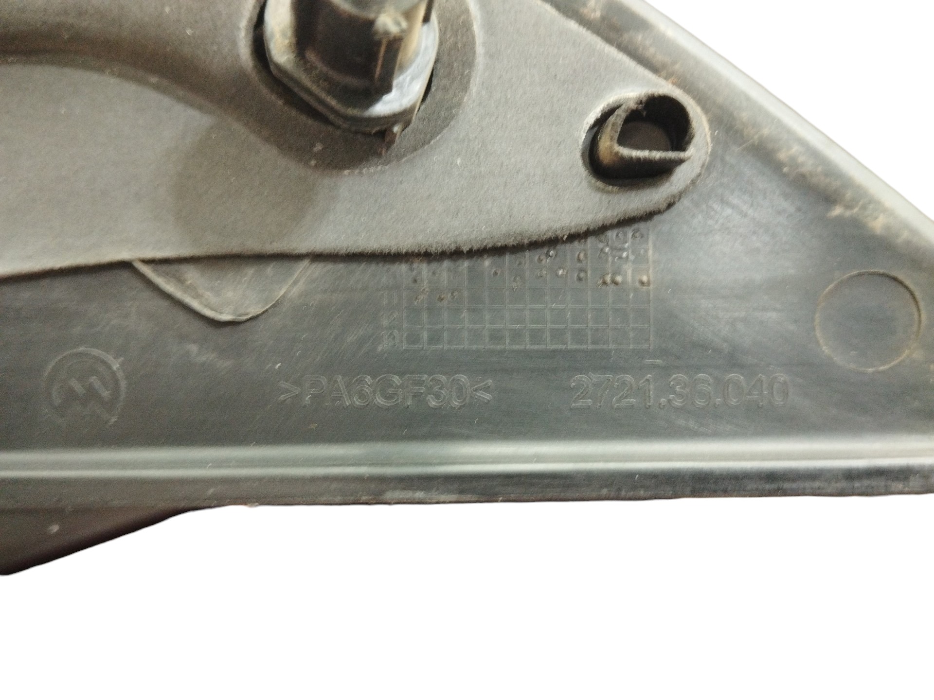 Retrovisor Manual L/d Volkswagen Gol G5 2014 Original 4p 4