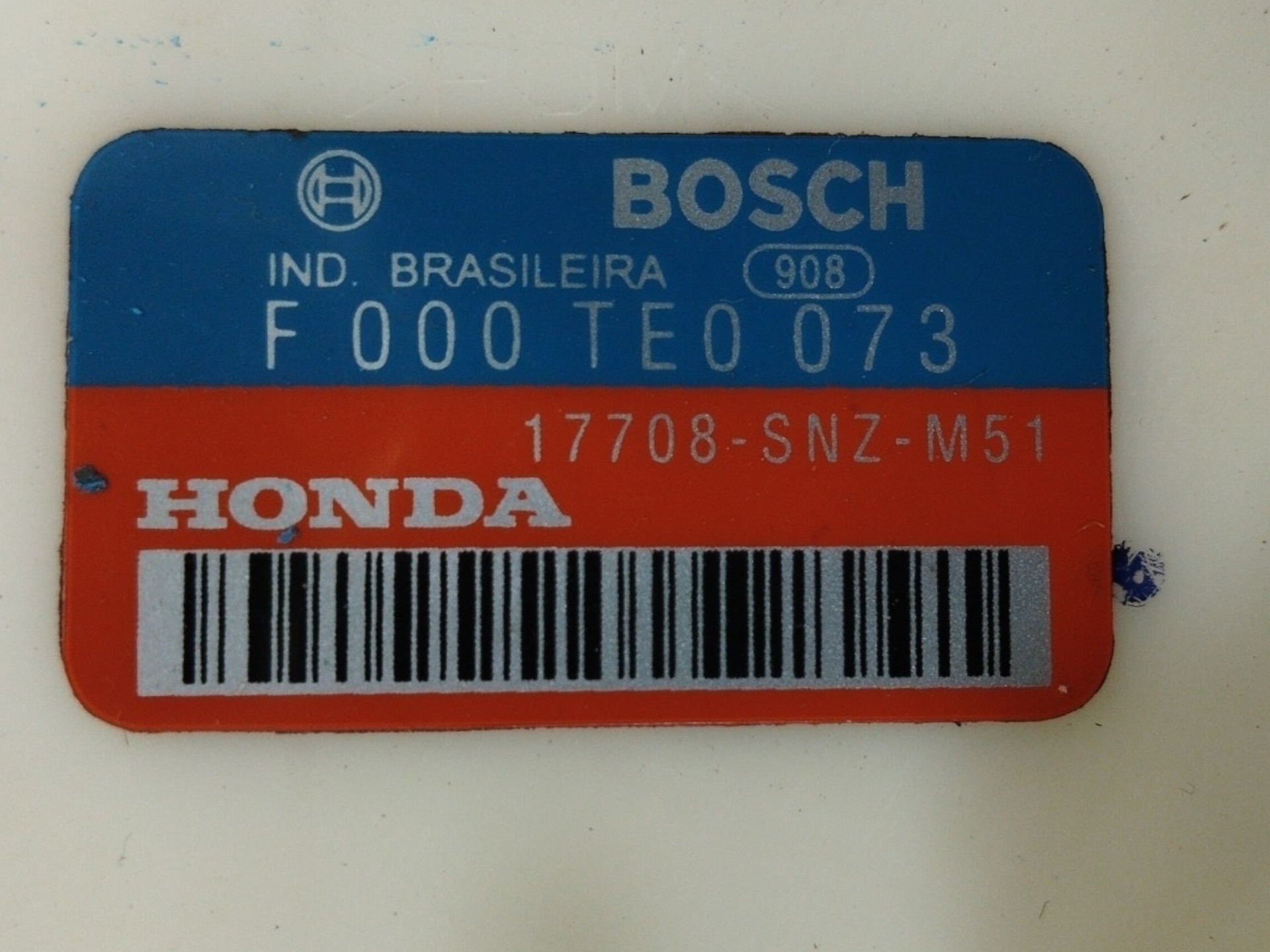 BOMBA COMBUSTÍVEL HONDA CIVIC 2007/12 – F000TE0073 3