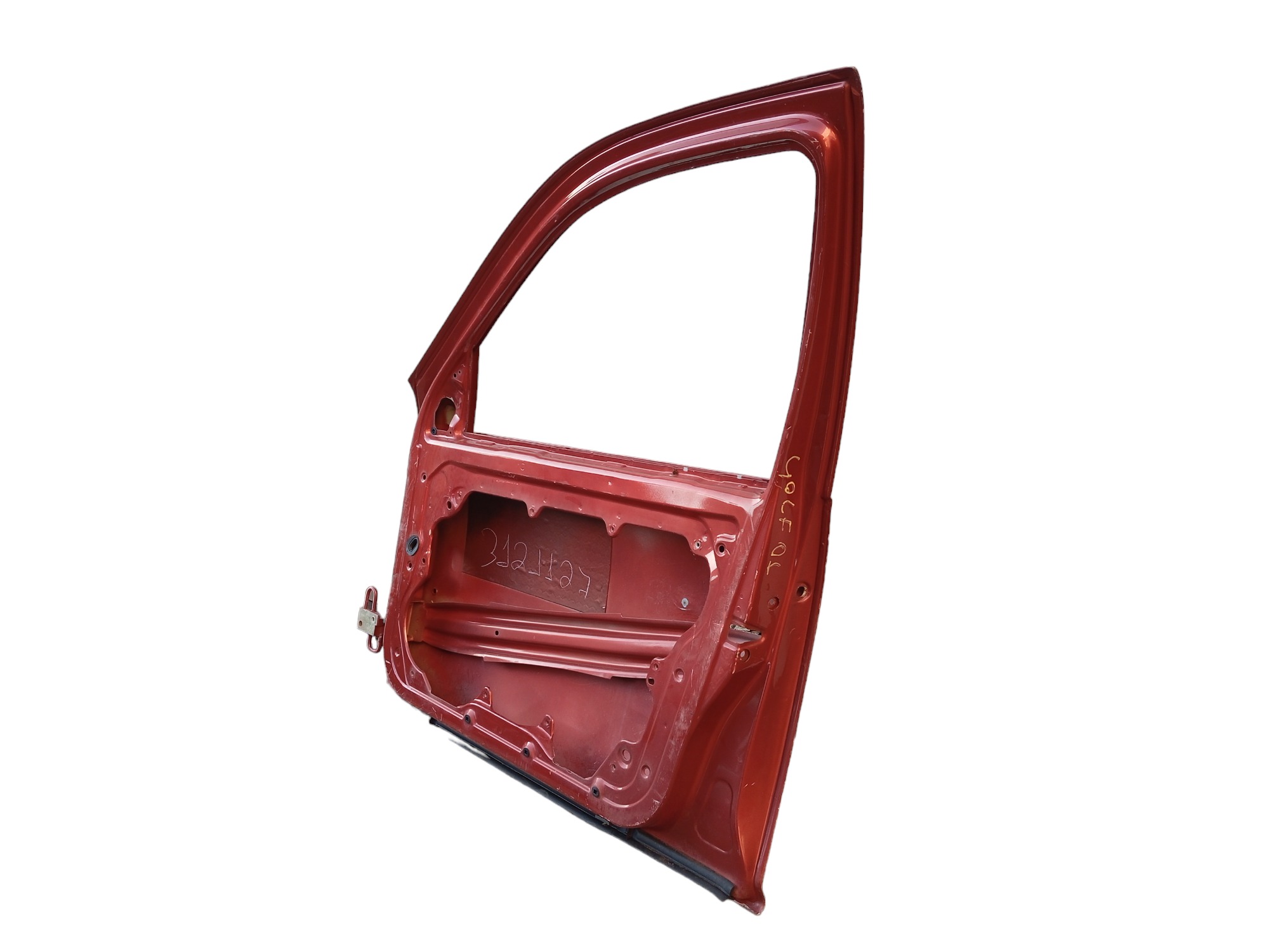Porta Dianteira L/dvolkswagen Golf 2001 A 2012 Original Dianteira Direito Vermelho 6