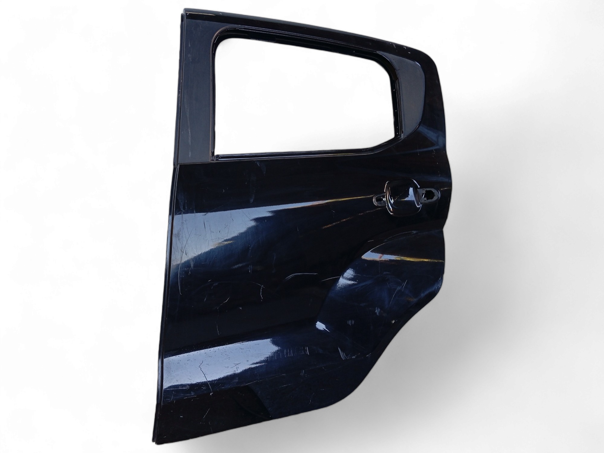 Porta Traseira L/e Fiat Mobi 2016 A 2020 Original  Traseira Esquerdo Preta 2
