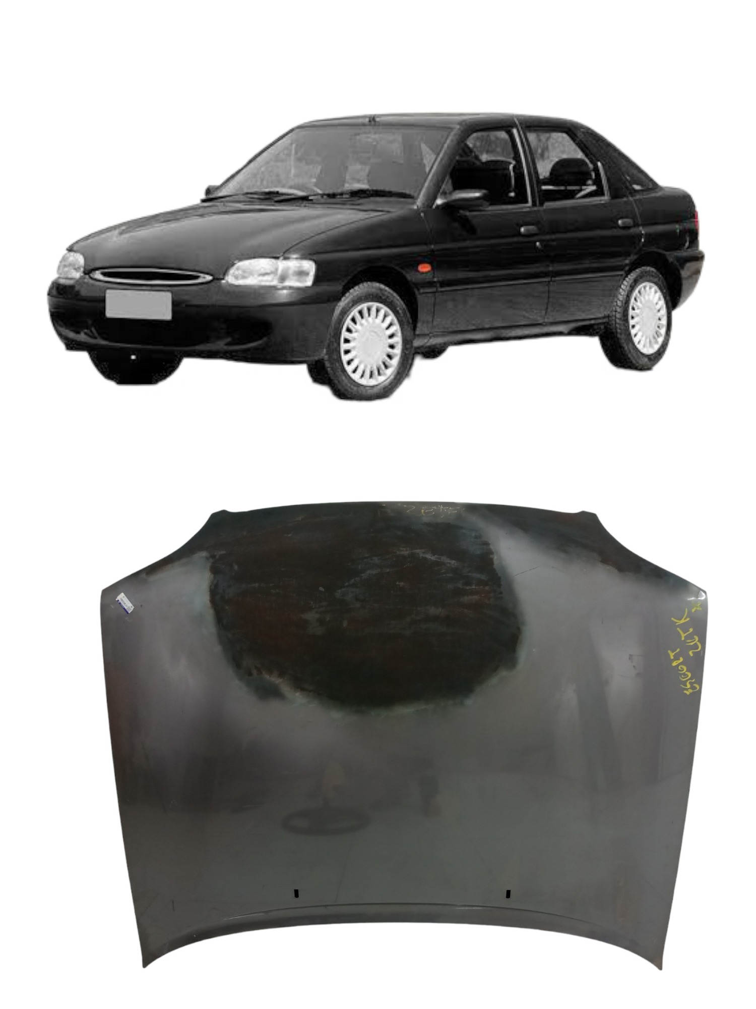 Capô Scort Zetec 96 A 2002 Usado C/d Original Recuperado