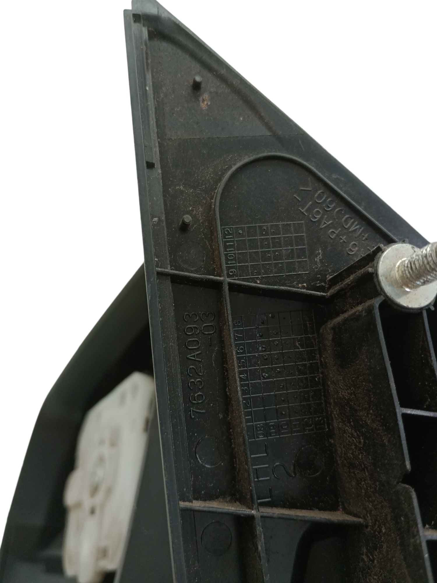 Retrovisor L/e Original Eletrico Lancer 2008/14 C/detalhe 4