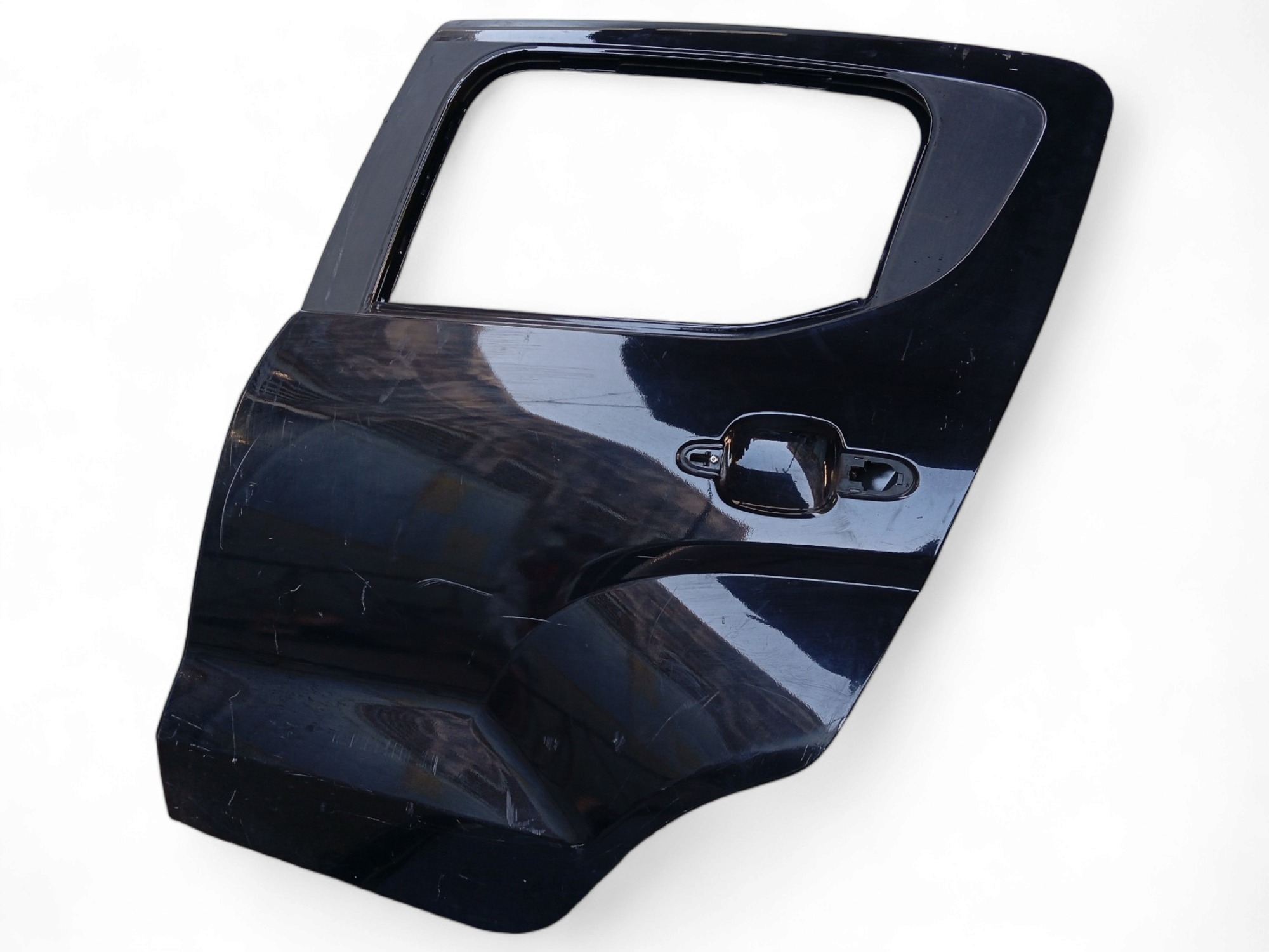 Porta Traseira L/e Fiat Mobi 2016 A 2020 Original  Traseira Esquerdo Preta 3