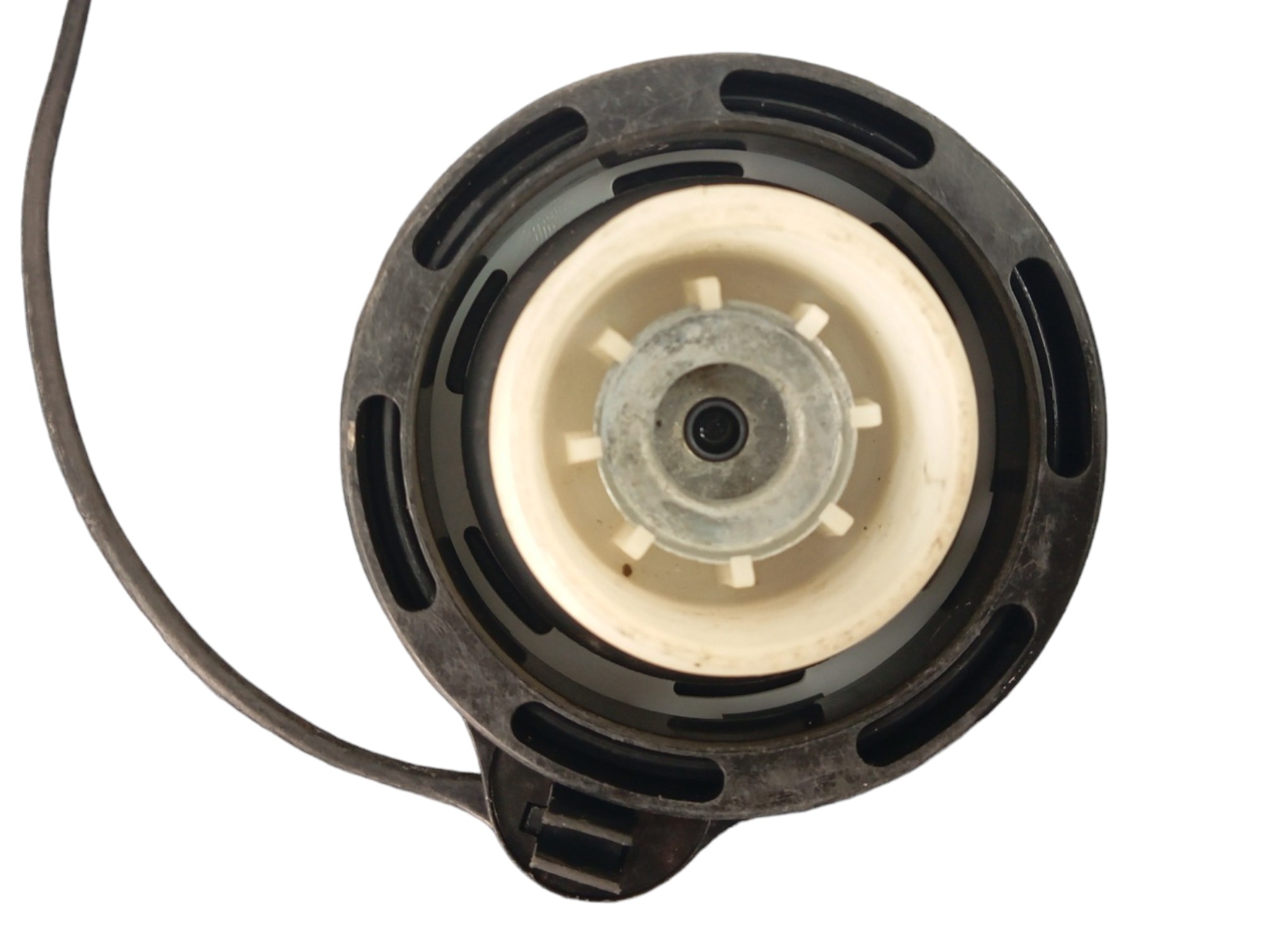 Portinhola Tanque Hyundai Santa Fe 2008 A 2010 Original  Prata 5