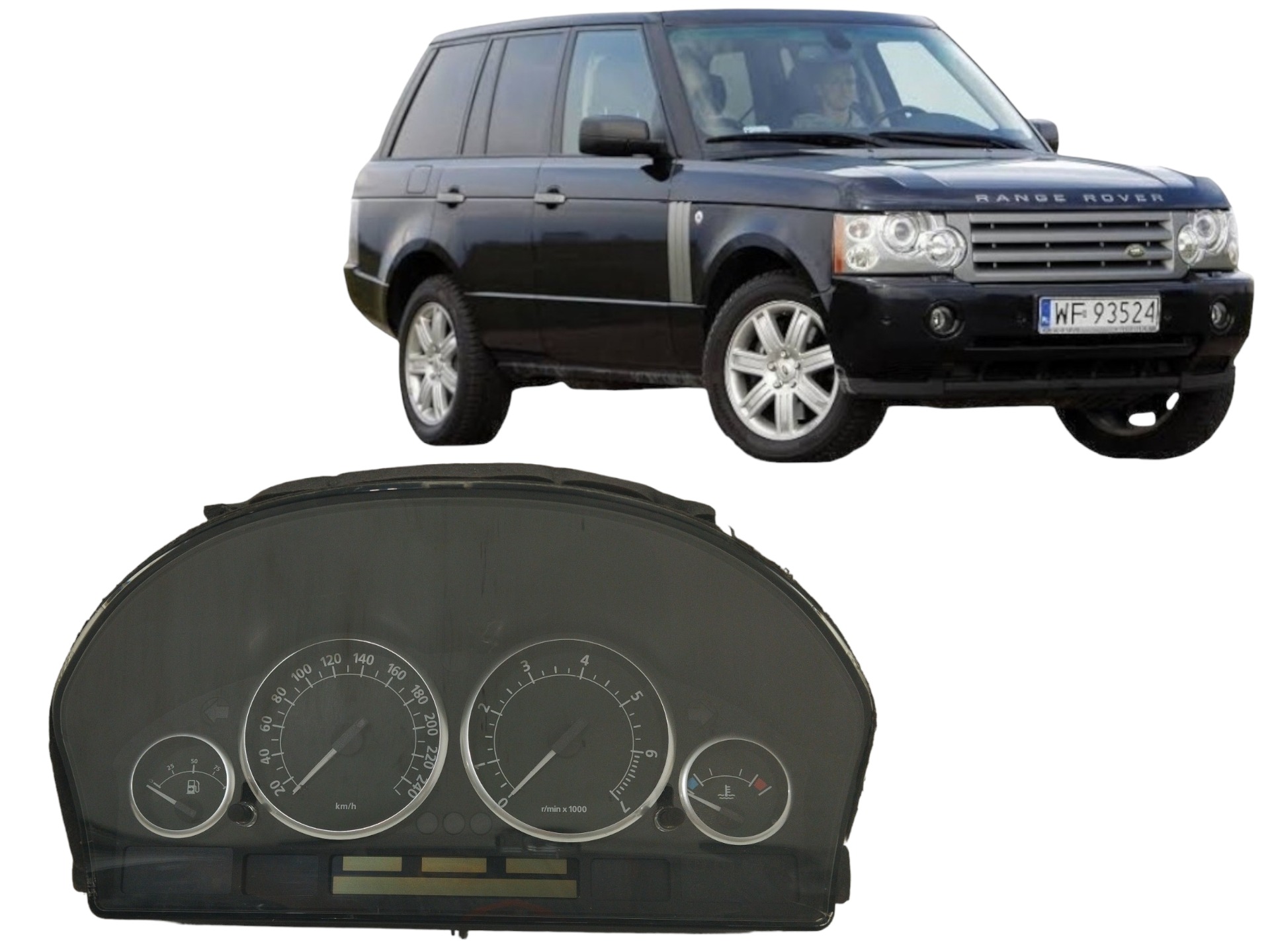 Painel Instrumentos Range Rover Vogue 2004 Original