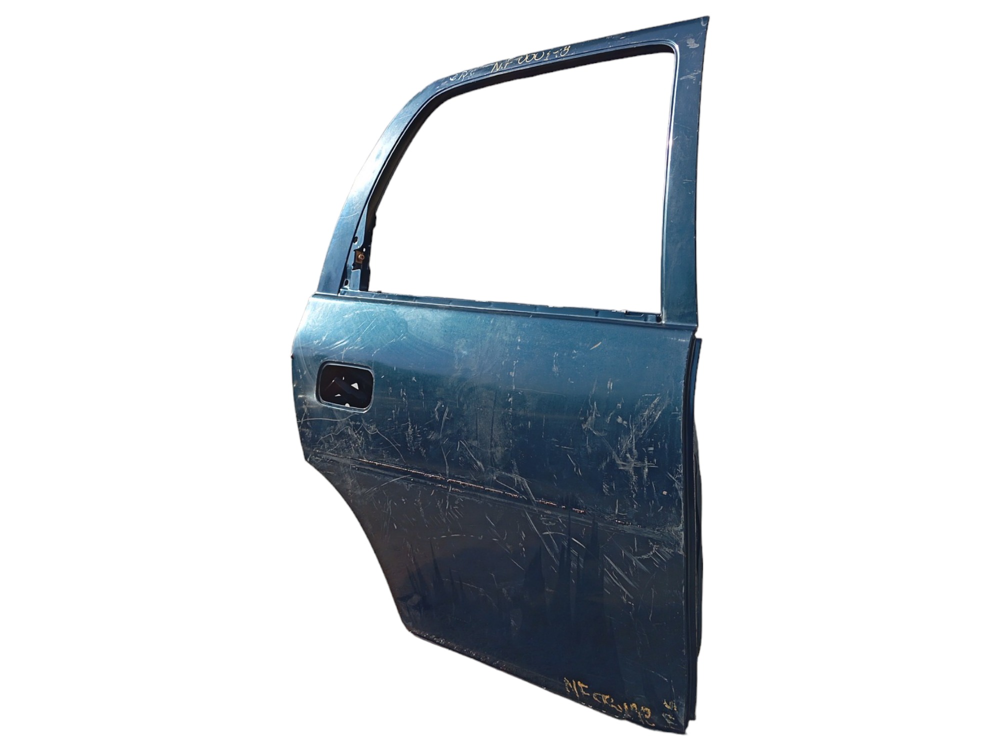 Porta Traseira L/d Chevrolet Corsa 03/10 Original  Traseira Direito Verde 3