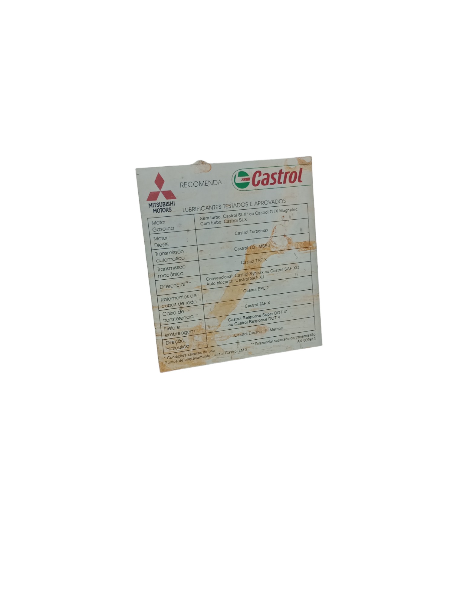 Capô Mitsubishi L200 92 A 2004 Usado Original Recuperado 6