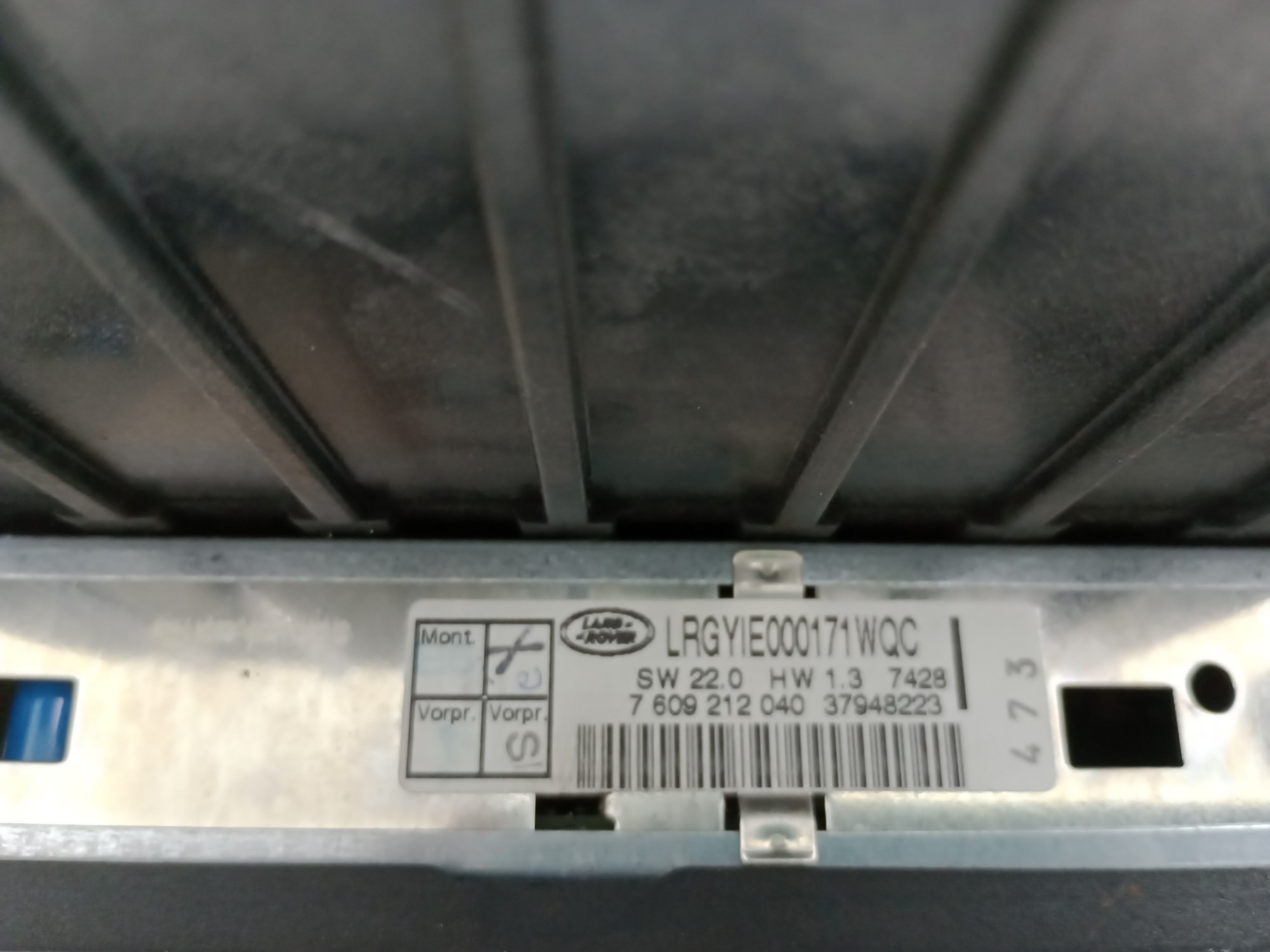 Radio Range Rover Vogue 2004 Original 5