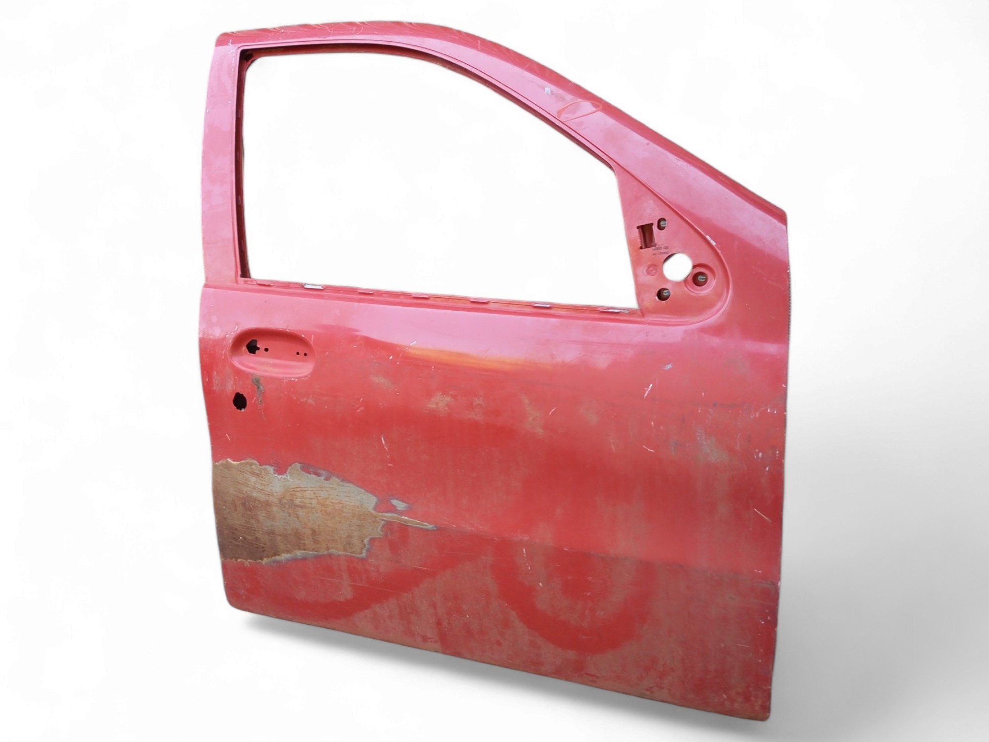 Porta Dianteira L/d Fiat Palio 4p 96/02 Original P/recuperar Dianteira Direito Vermelho 2