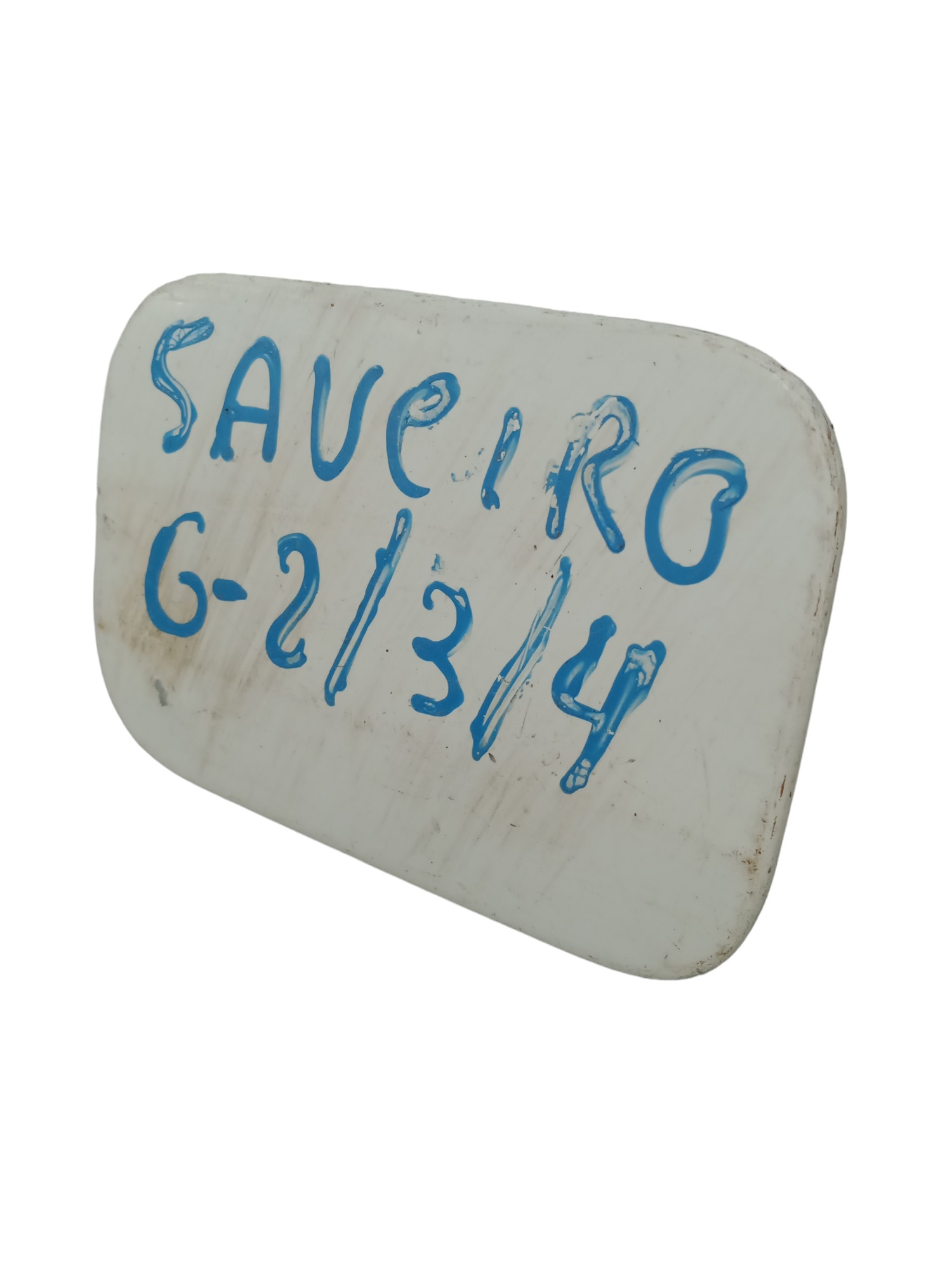 Portinhola tanque vw Saveiro G2/G3/G4 original sem mola 2