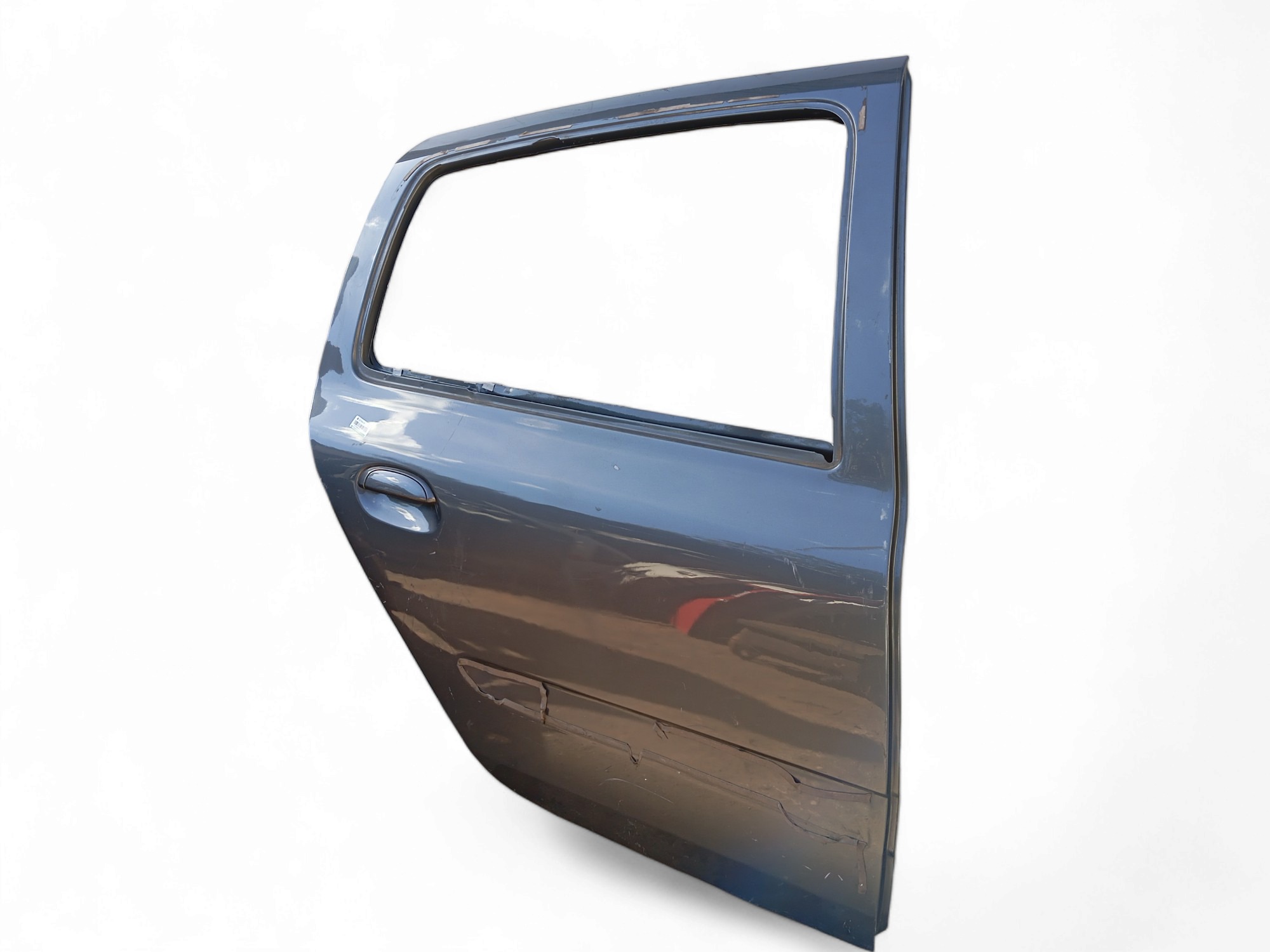Porta Traseira L/d Renault Clio 2013 A 2017 Original  Traseira Direito Cinza 3