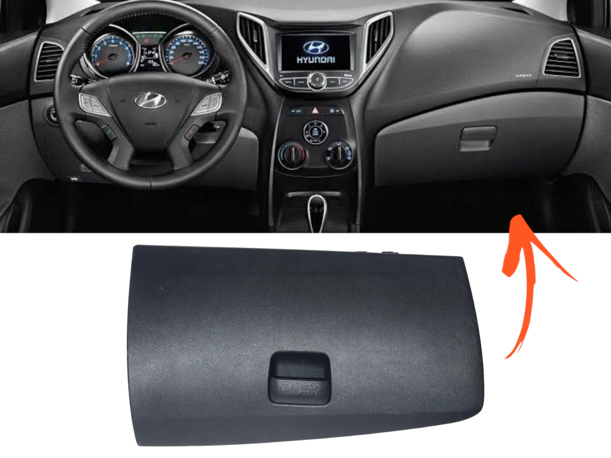 Porta Luvas Hyundai Hb20 2013 A 2019 Original – 84510-1s000 2