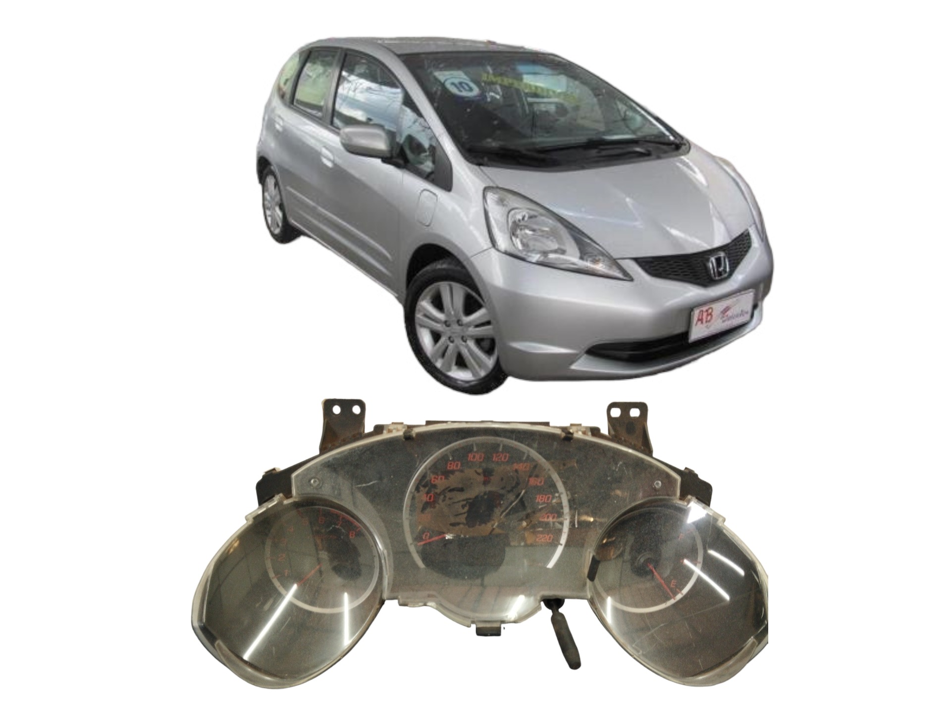 Painel Instrumento Honda Fit 2003/14 Original