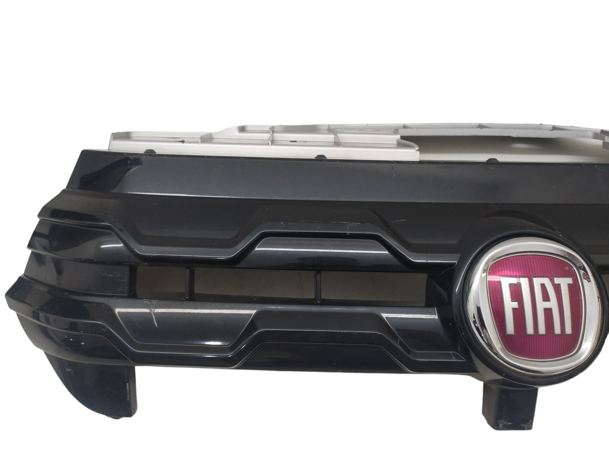 Grade Radiador Fiat Mobi 2016 A 2018 Original  Preto Plástico 5