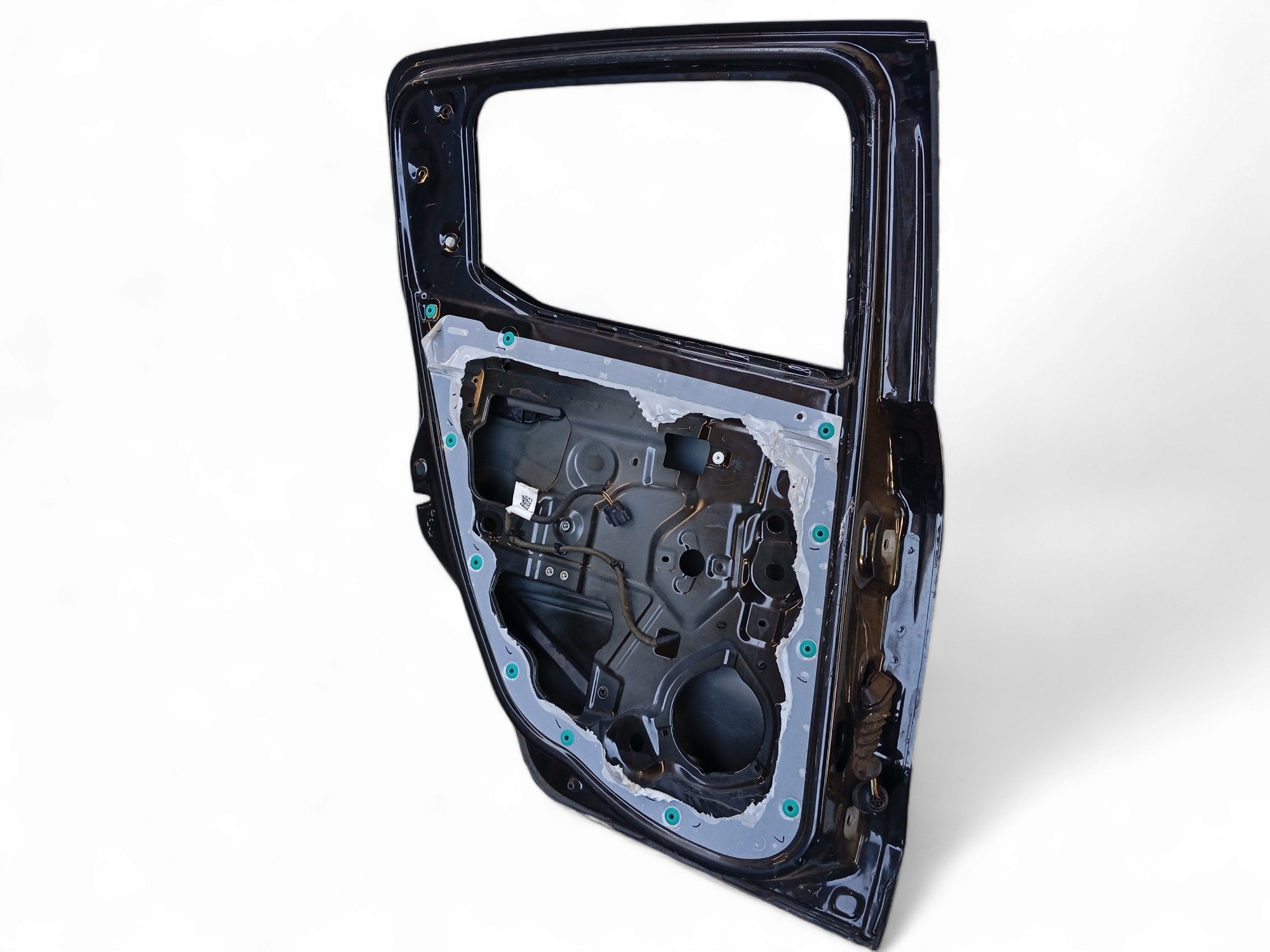 Porta Traseira L/e Fiat Mobi 2016 A 2020 Original  Traseira Esquerdo Preta 6