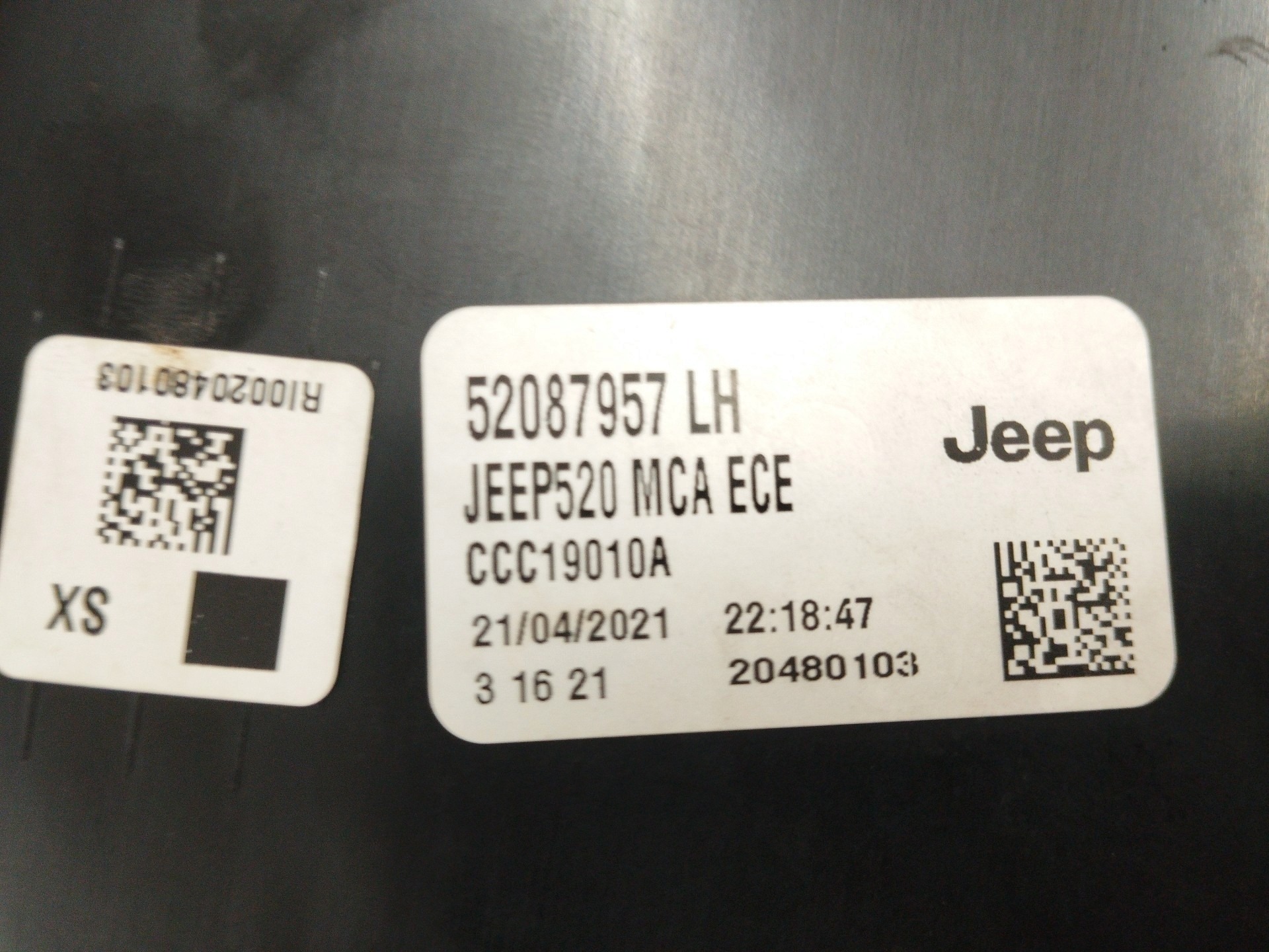Lanterna Traseira L/e C/led Jeep Renegade 2020/21 Original 4