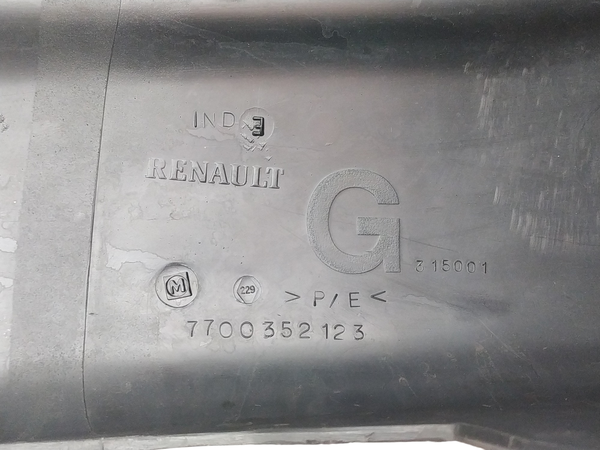 Ponteira Parachoque L/e Renault Master 2000 A 2009 Original 7